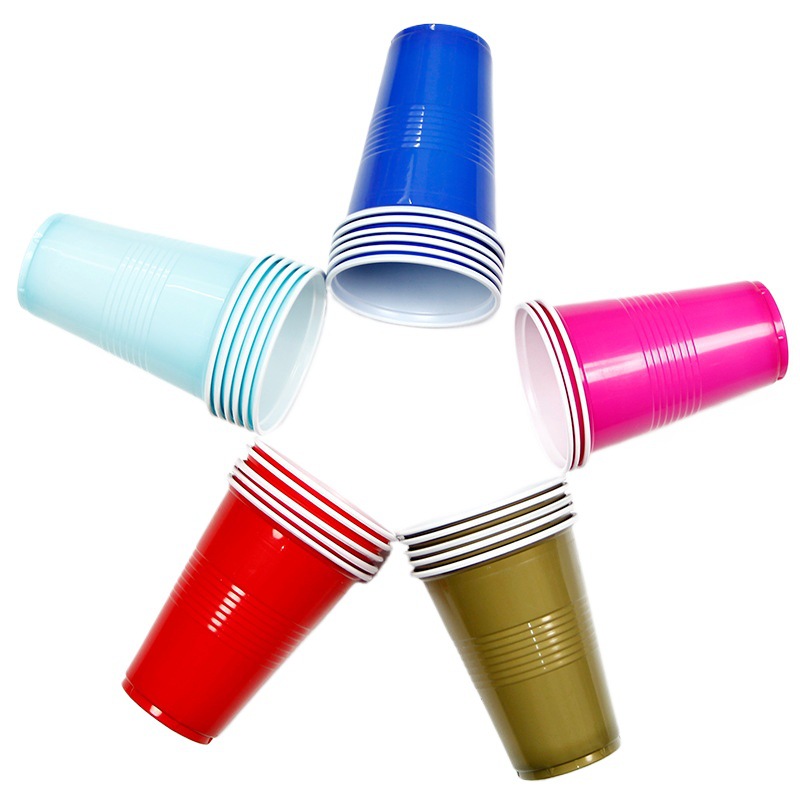 16oz Disposable Plastic Party Cups 3