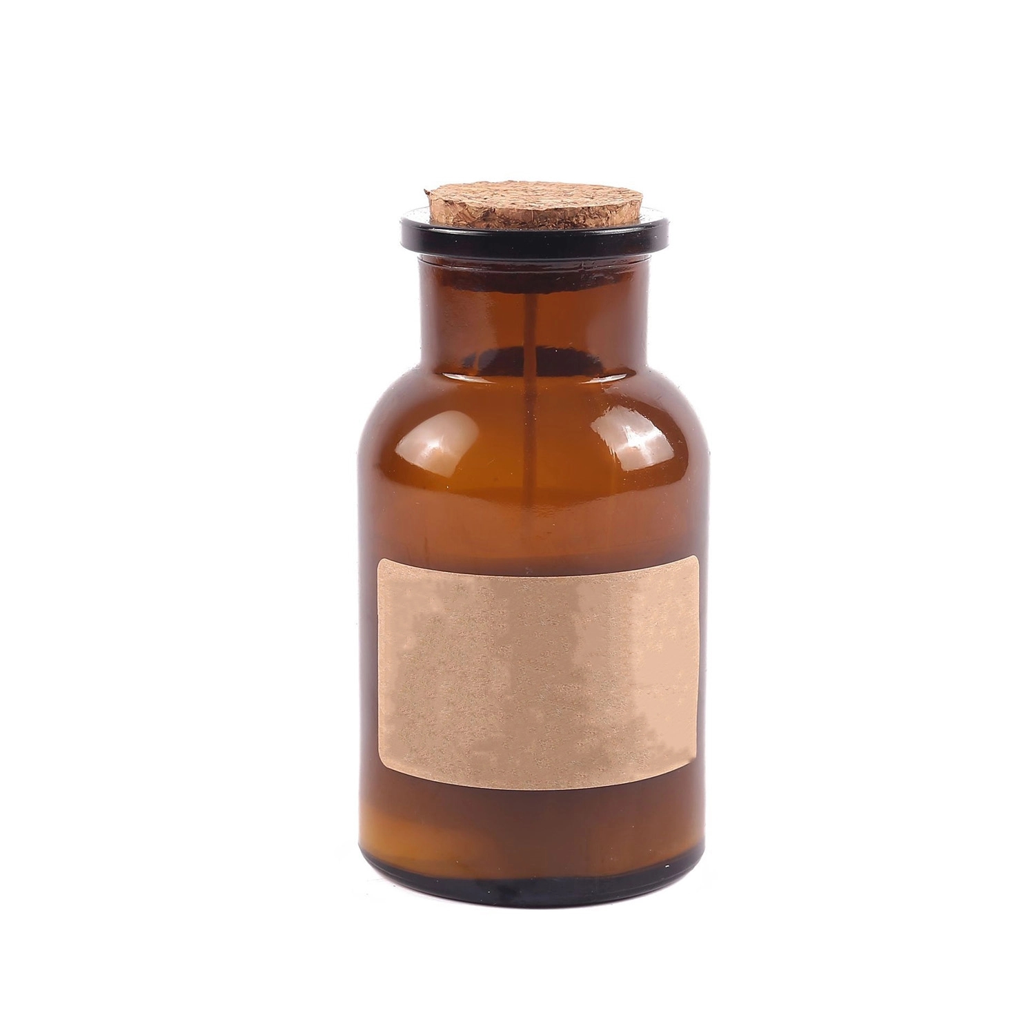 3.5 Oz. Wax Scented Candles In Glass Bottle W/ Wood Plug 5