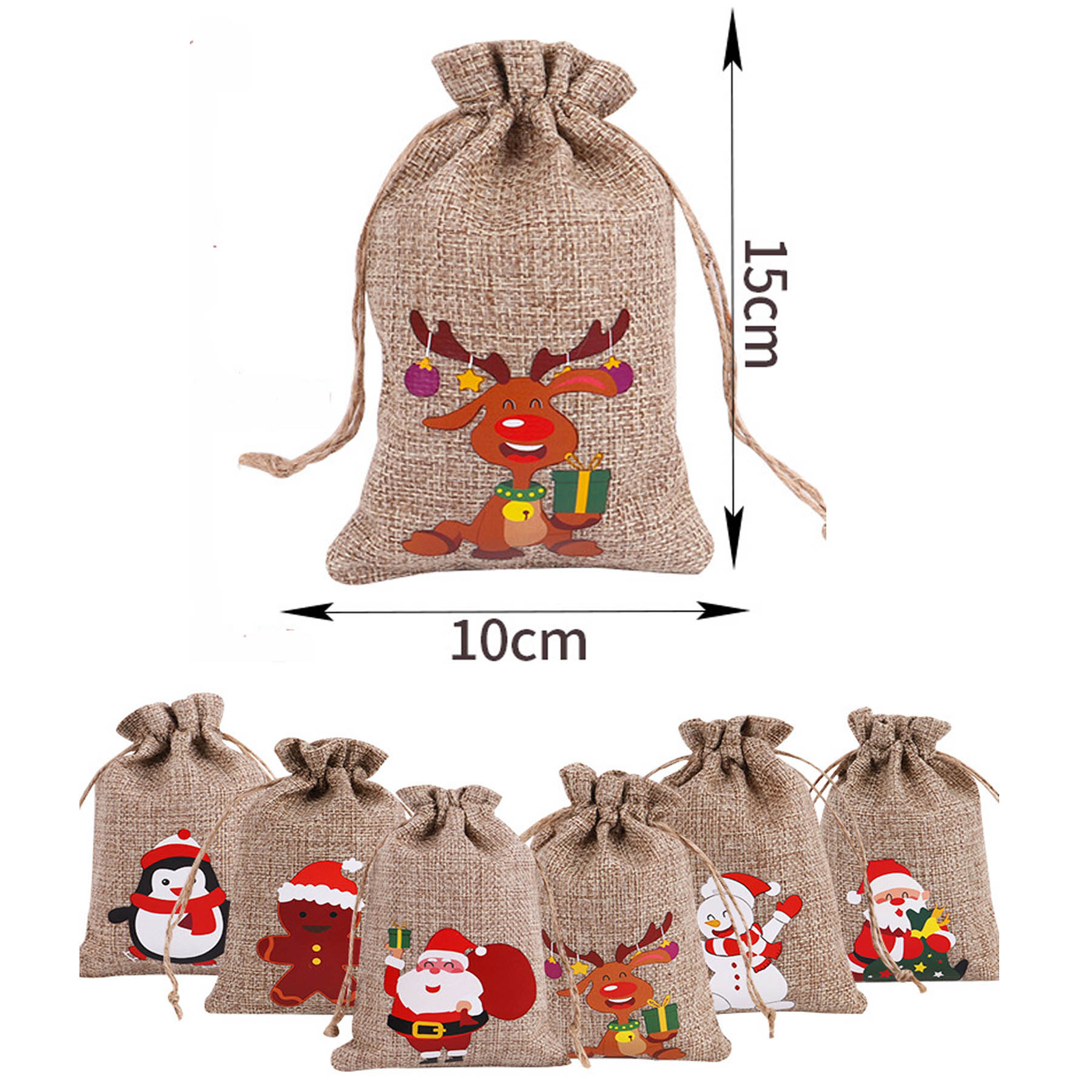 Christmas Candy Jewelry Packaging Bag 2