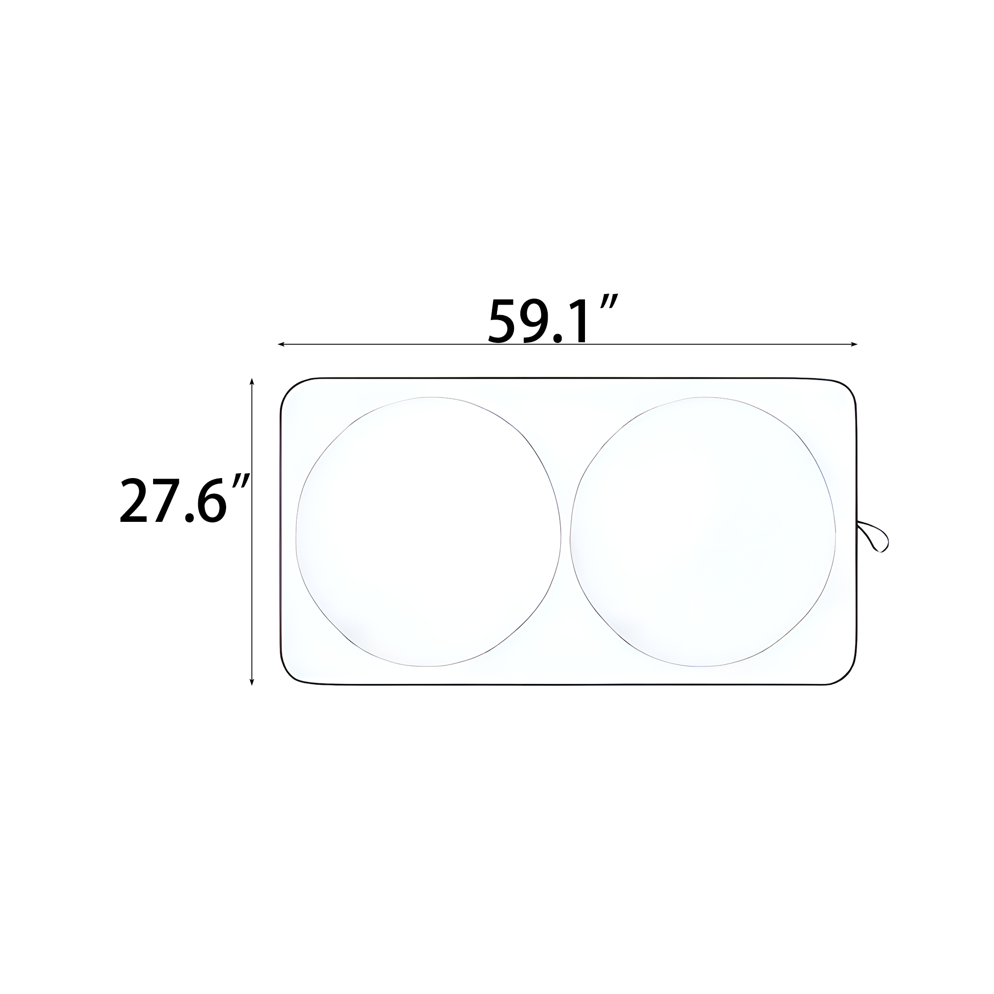 Folding Automotive Sun Visor 3