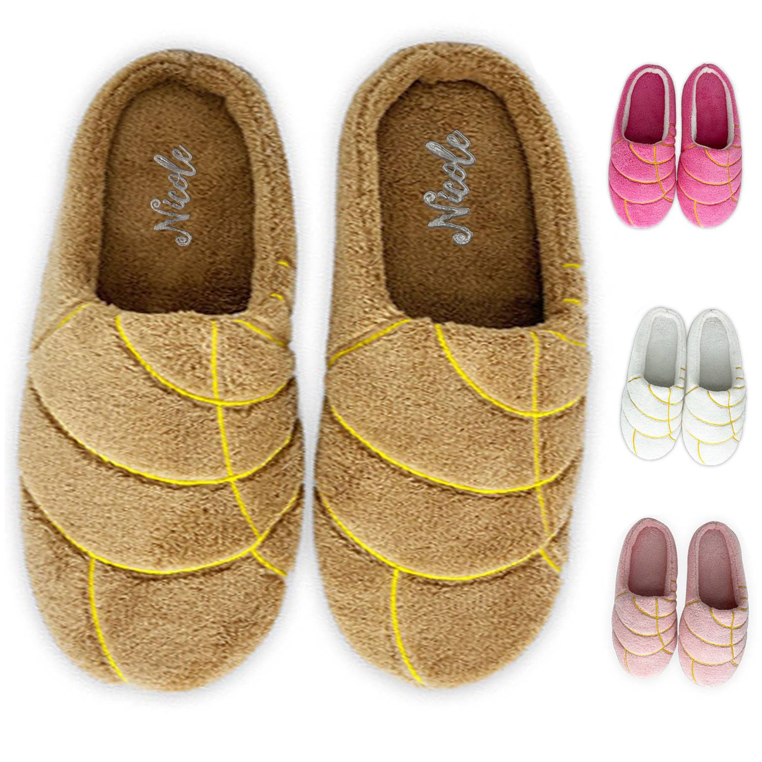 Thick Plush Non-Slip Indoor Slippers 3