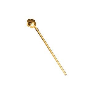 Reusable Stainless Steel Straws With Flower Spoon Set 15