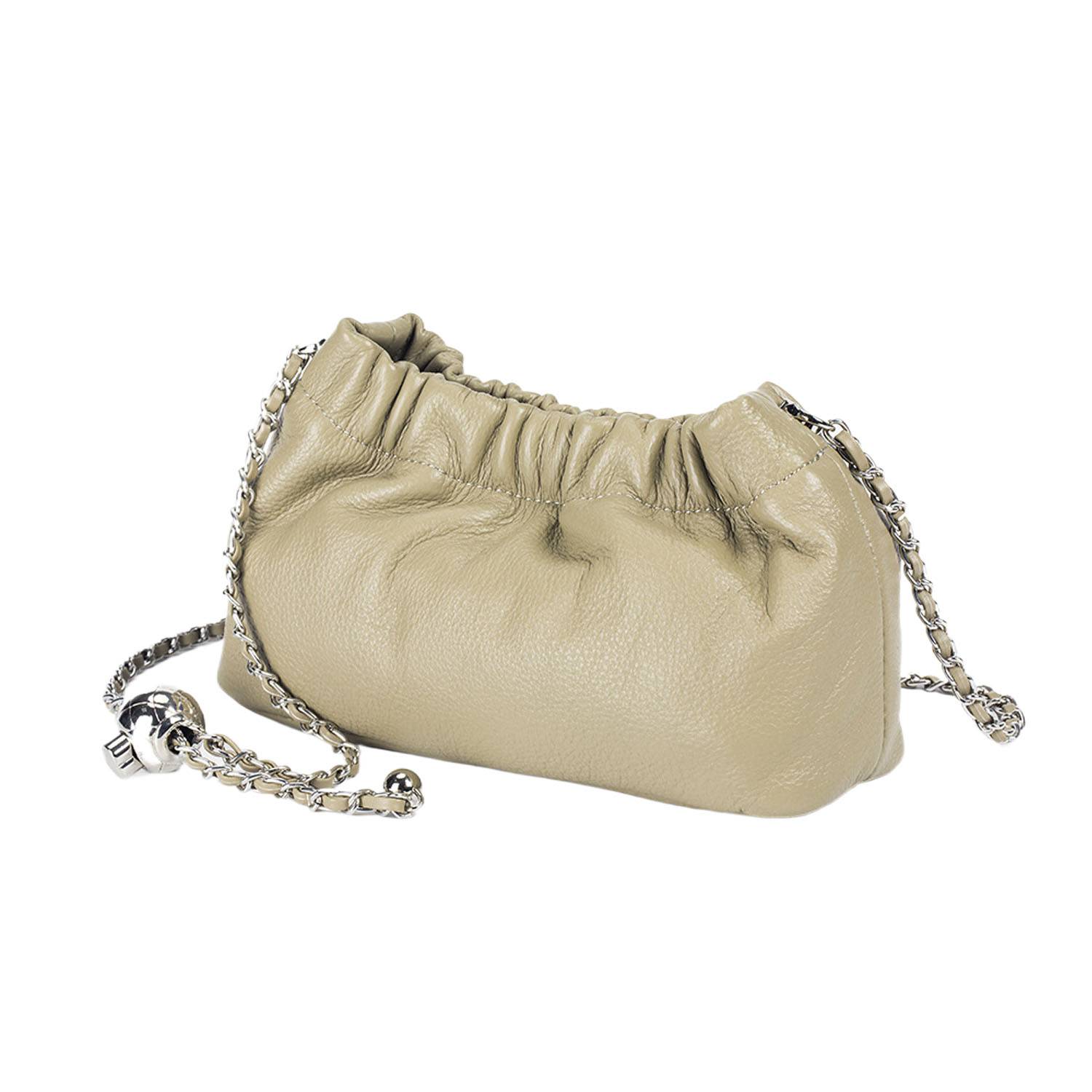 Compact Adjustable Genuine leather Women Crossbody Bag 3