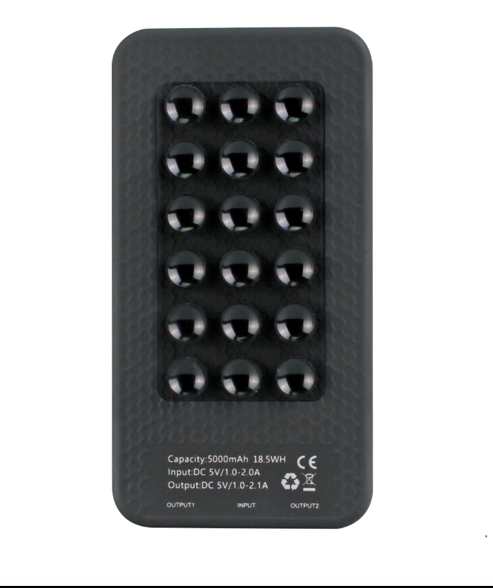 Solar power bank with phone holder 6