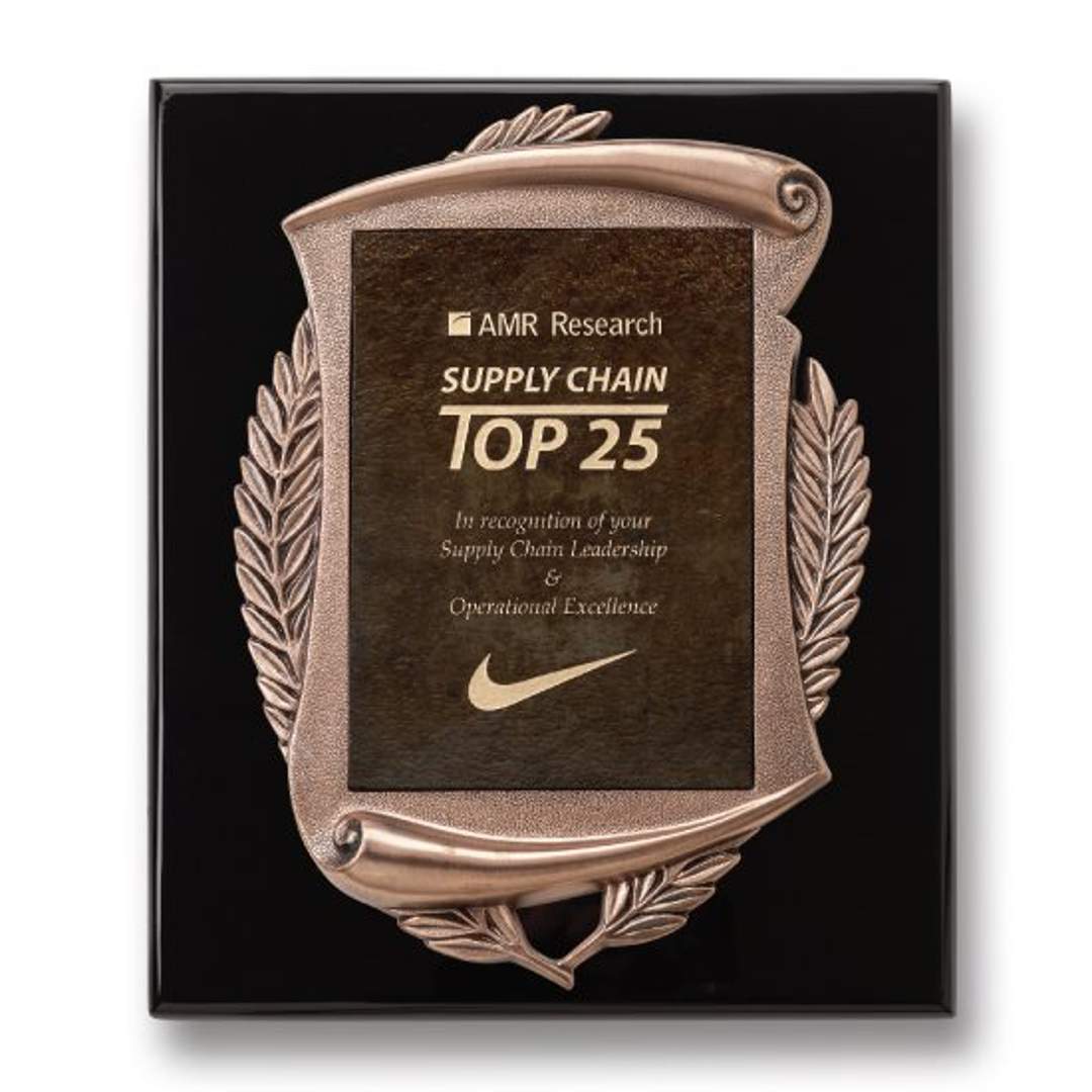 Laurel Wreath Plaque 3