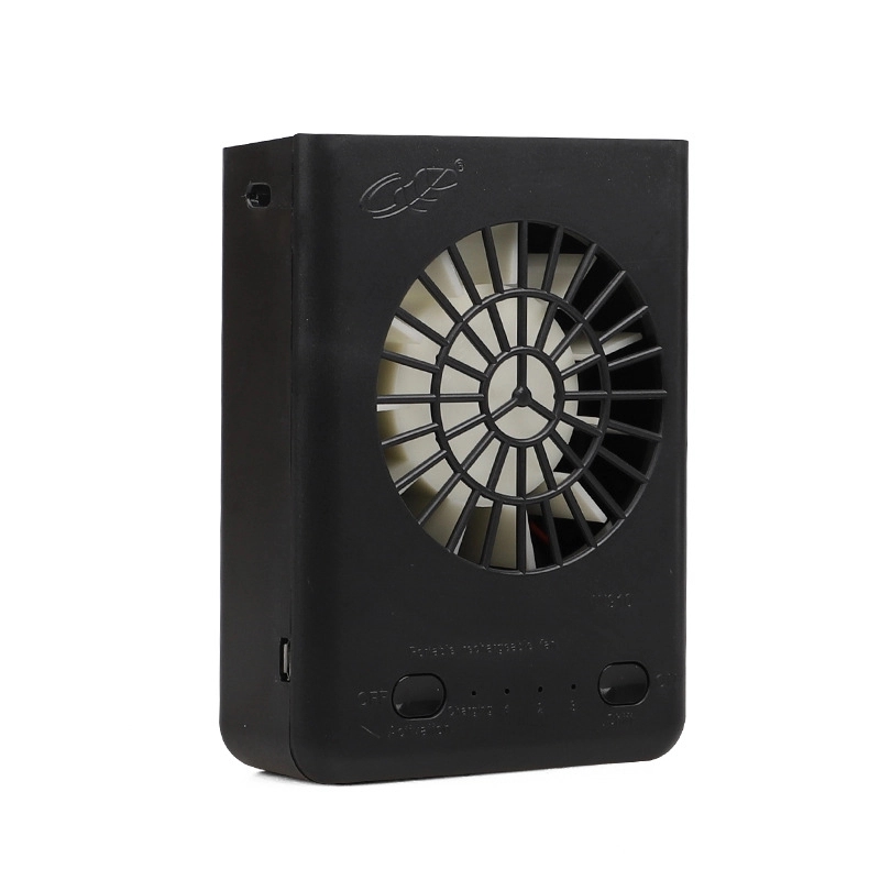 Portable Necklace Folding Fan With Night Light 3