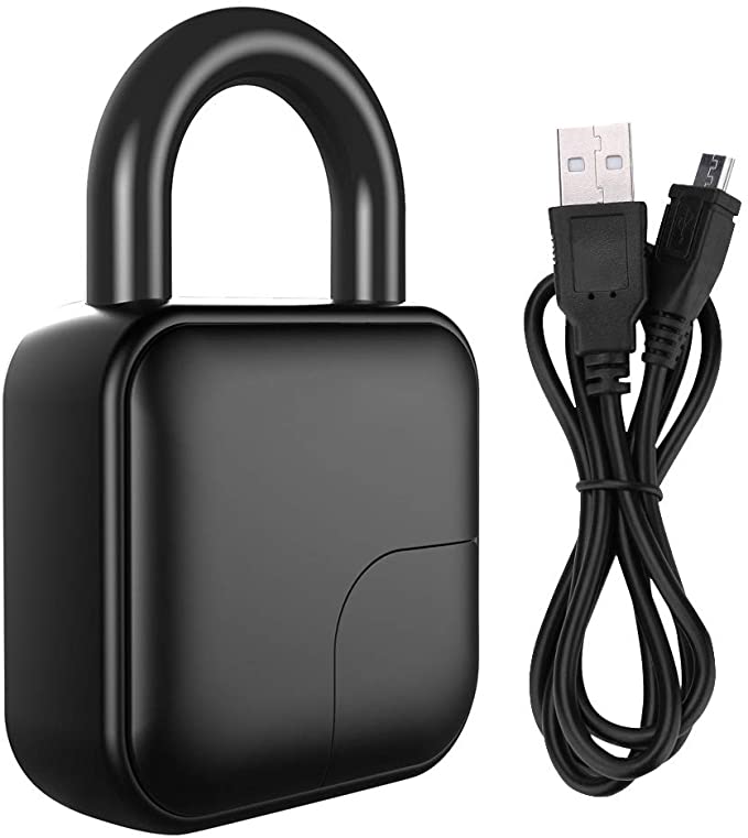 App Remote Control Fingerprint Electronic Lock for Gate/Locker/Luggage/Gym 12