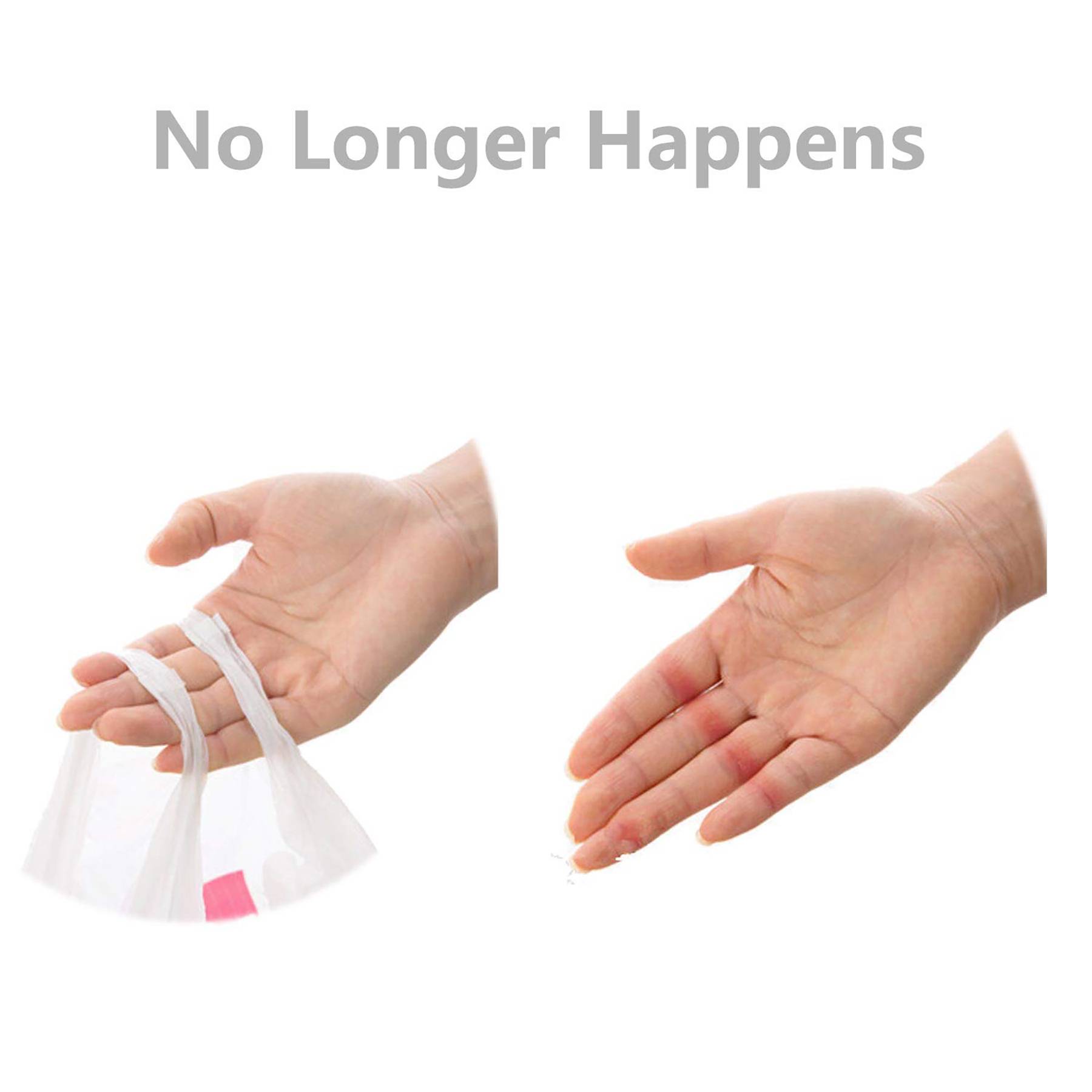 Silicone Handle Plastic Bag Holder Carrier For Shopping 2