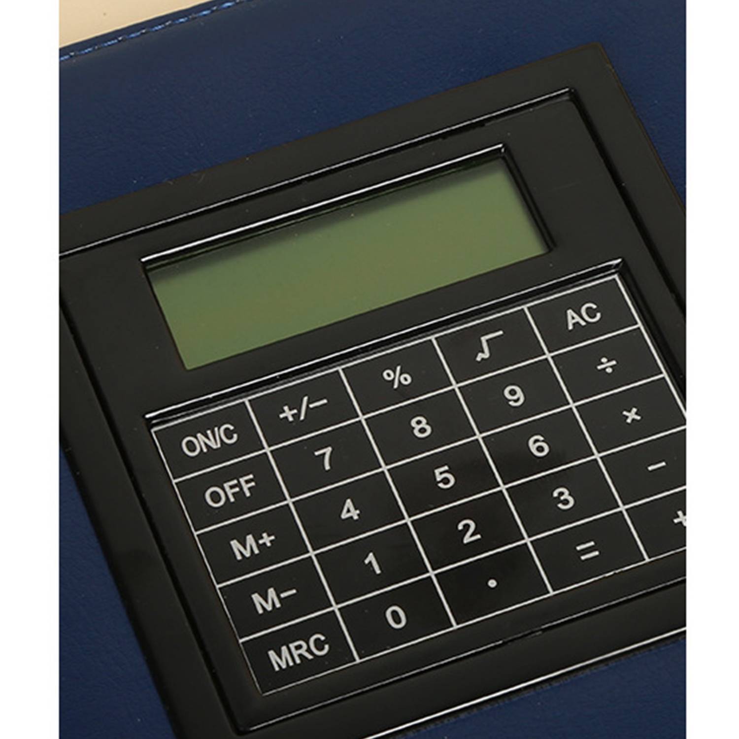 A5 200 Pages PU Leather Notebook w/ Calculator 9