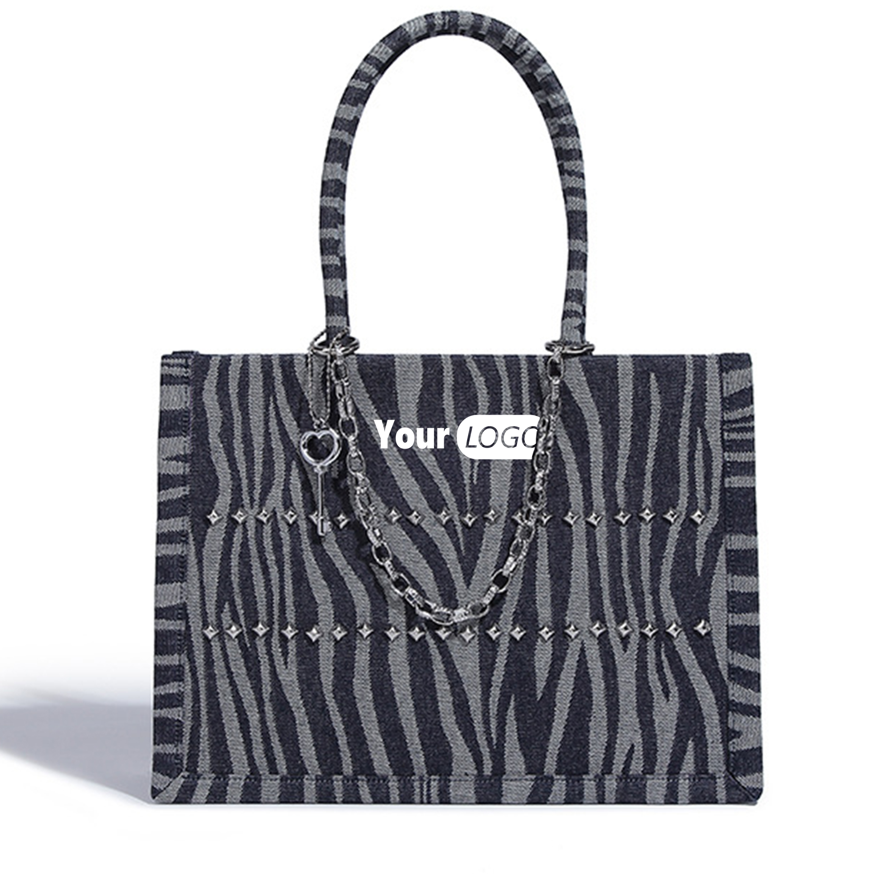 Canvas?Tote Bag for Women, custom tote bag with logo imprint 1