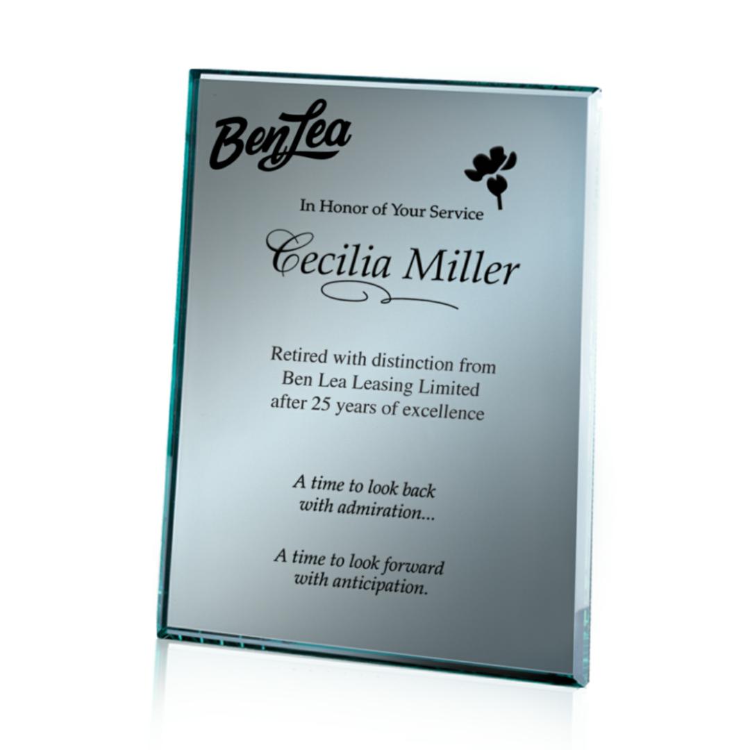 Mirror Plaque - Silver 1