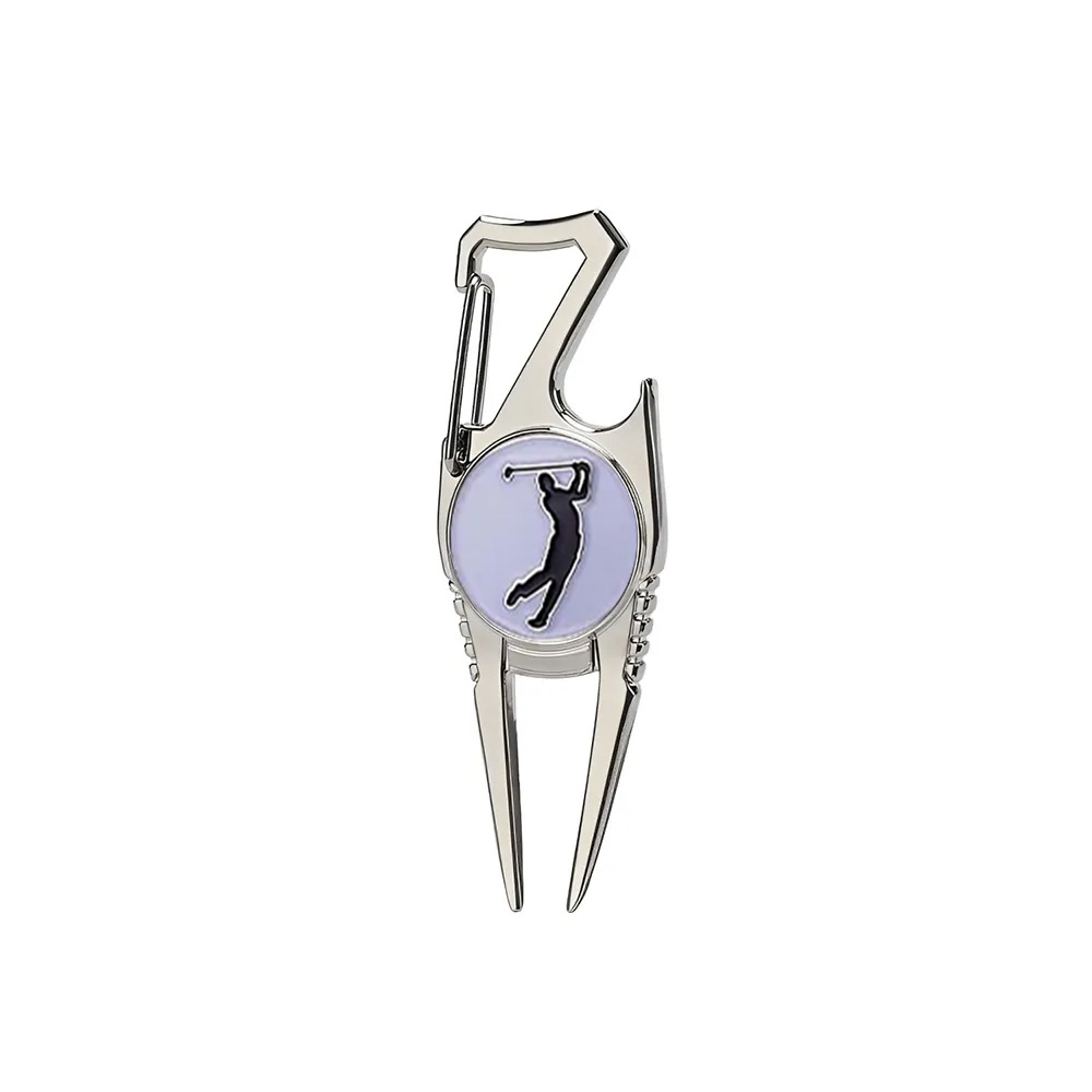High-Quality Soft Enamel Golf Divot Repair Tool 2