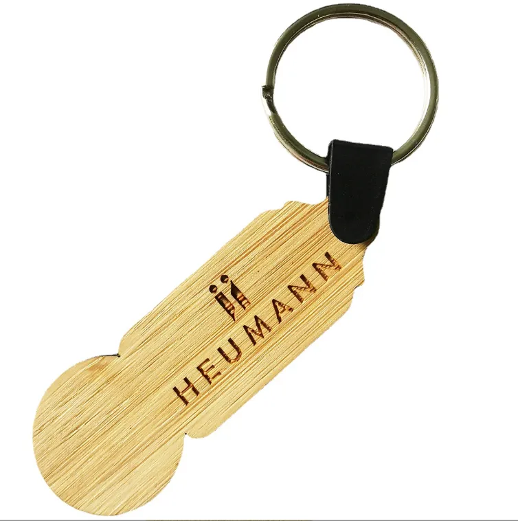 Wooden Token Keychain 4