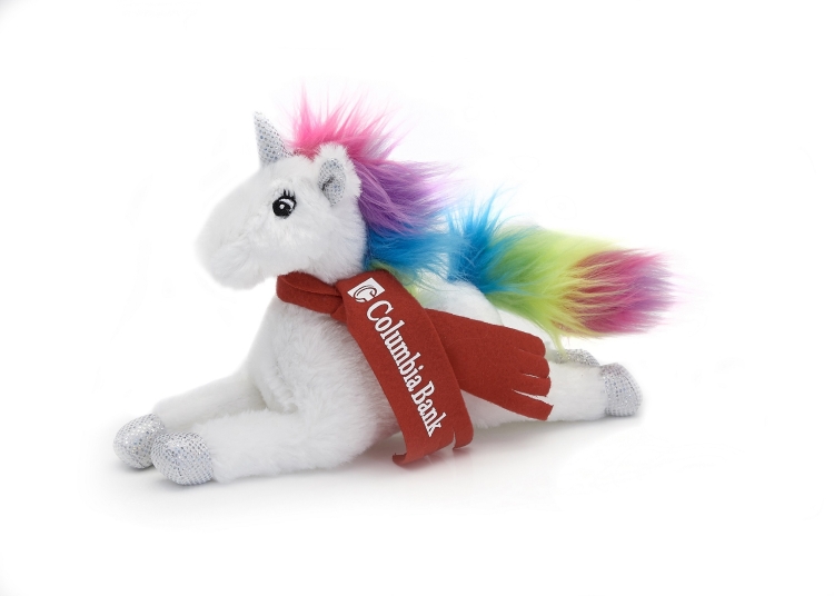 8" Rainbow Unicorn Stuffed Animal 1
