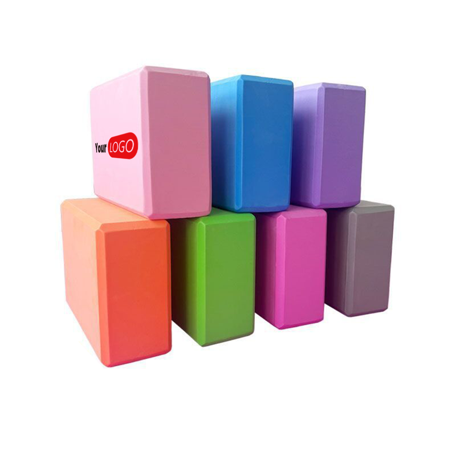 MOQ10 EVA Foam Yoga Block for Support 2