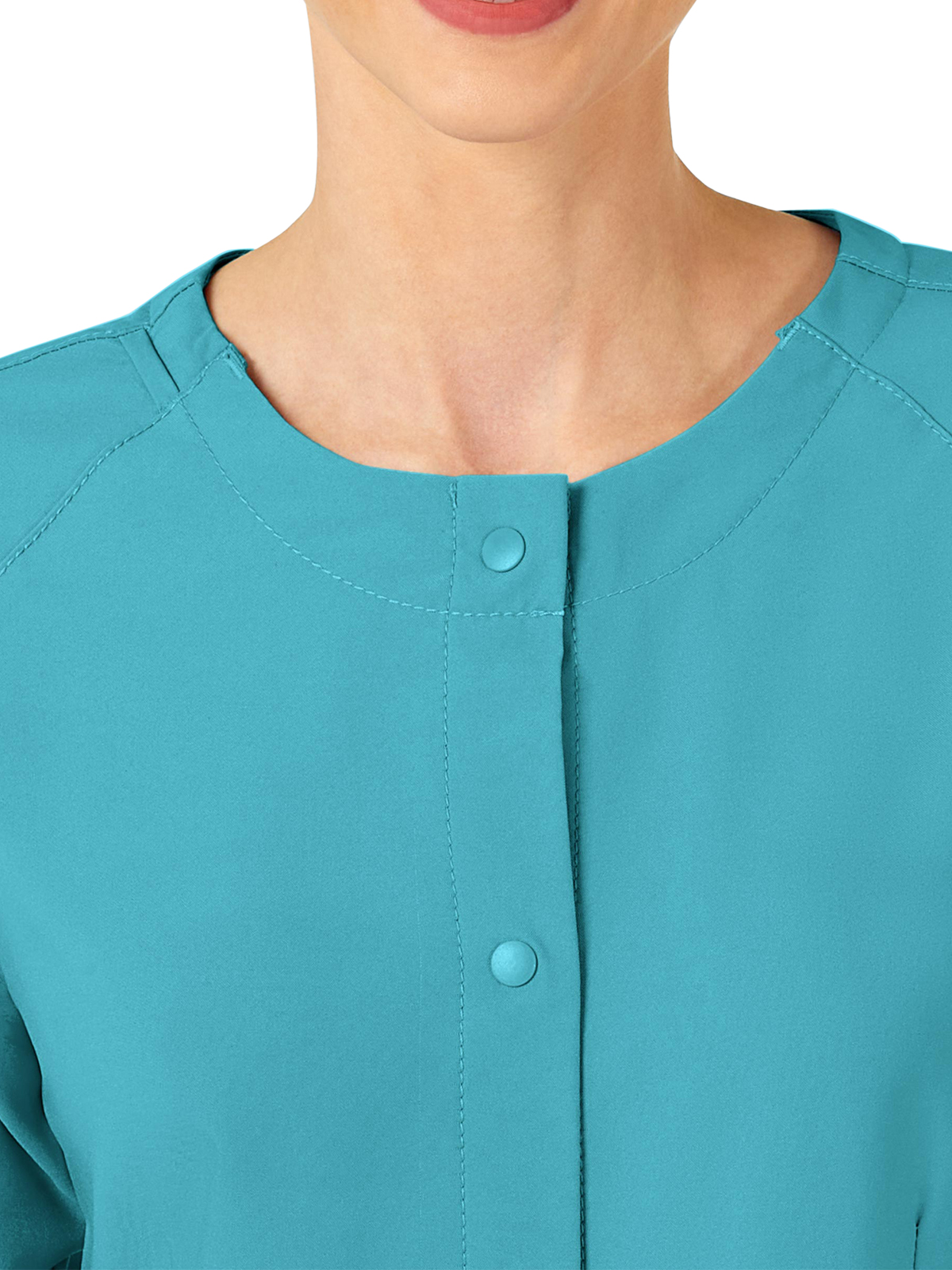 Wink - W123 - Women's Two-Pocket Crew Neck Jacket 5