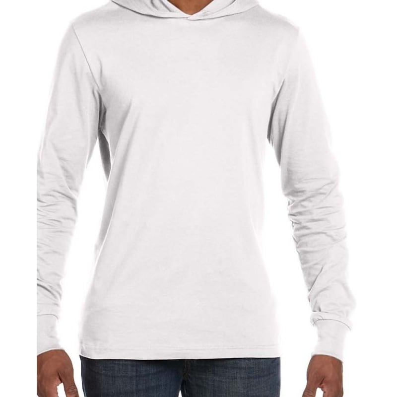 Bella Unisex Jersey Long-Sleeve Hoodie 4