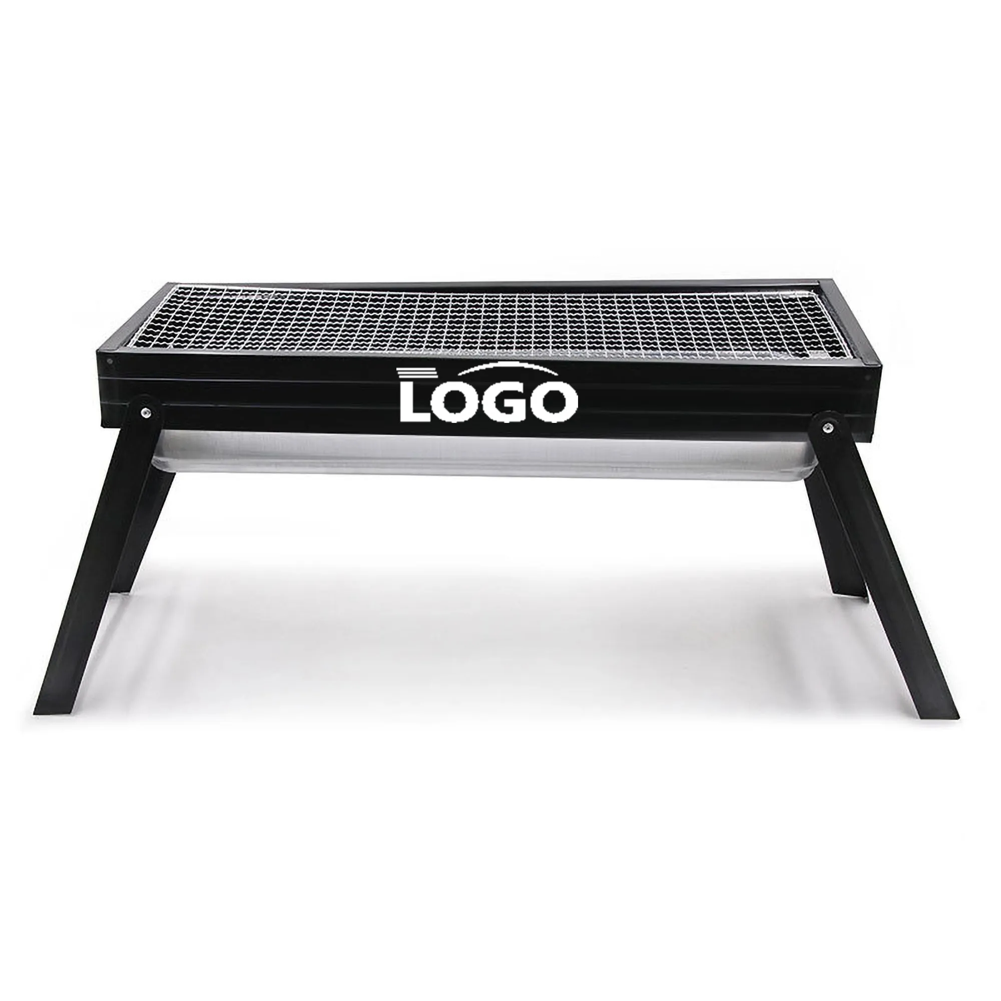 Folding Charcoal Grill Premium Outdoor Cooking Suitcase 2