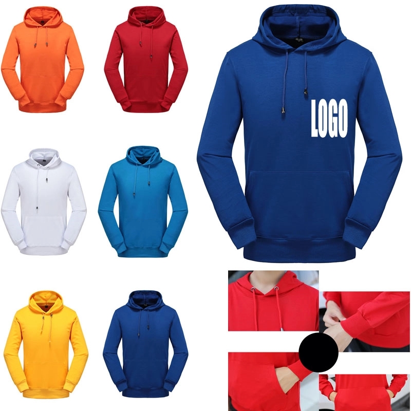 Pullover Hooded Thin Advertising Shirt LOGO Can Be Printed, custom hoodie or sweatshirt with logo imprint 3