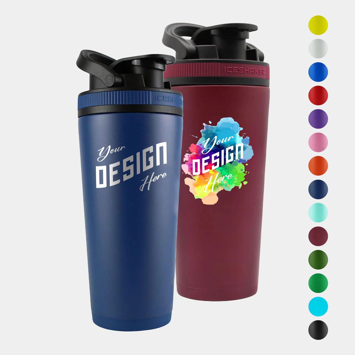 26 oz Ice Shaker® Stainless Steel Insulated Protein Shaker Bottle 3