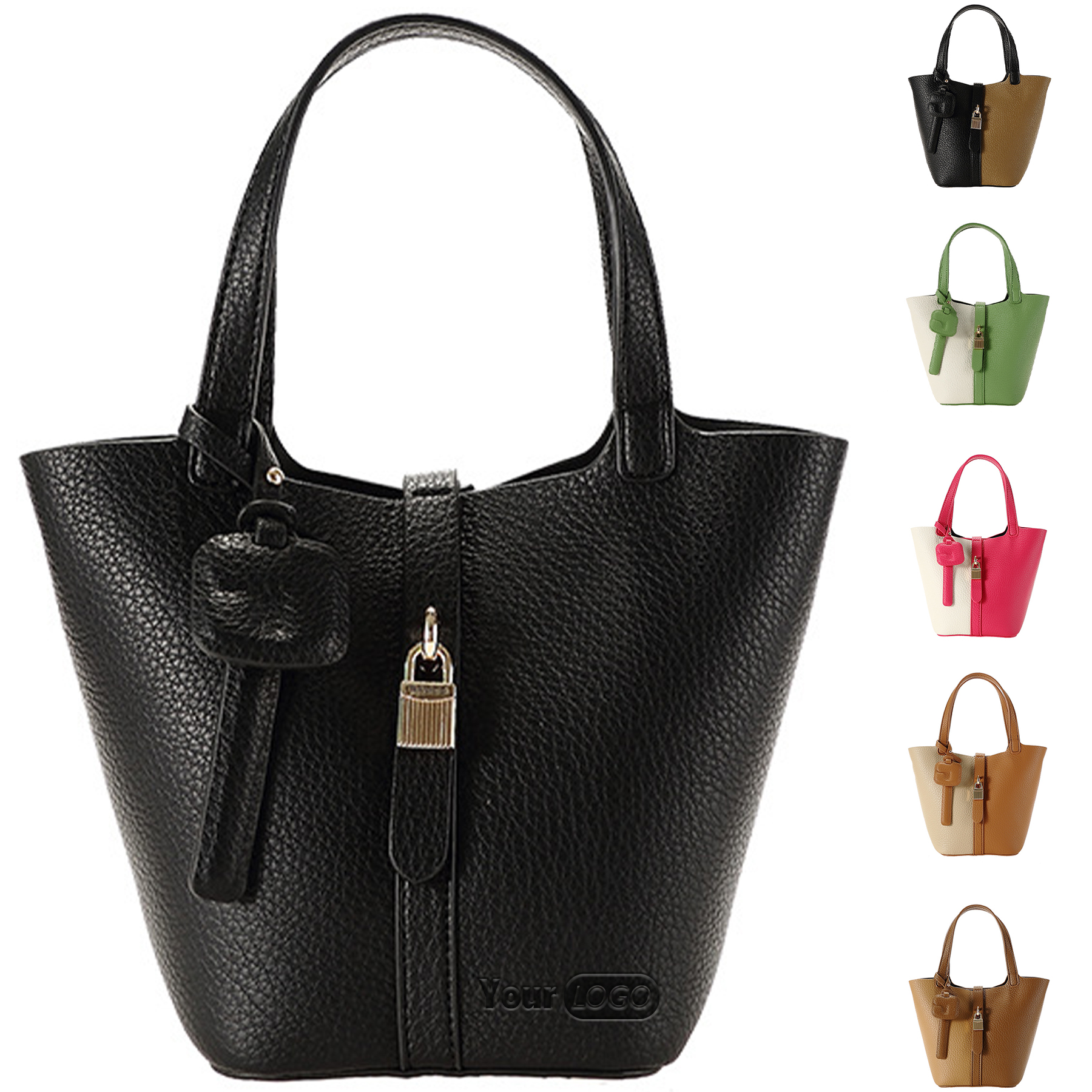 Genuine Leather Small square bag for cross-body phone 4