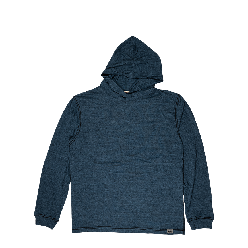 IRON NEEDLE SLUB HOODIE 2