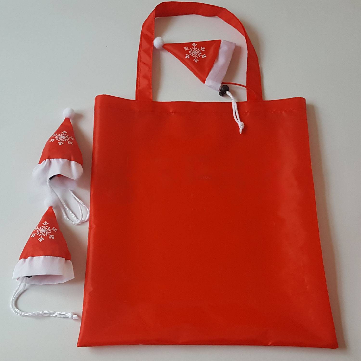 Foldable Shopping Bag /Christmas Hat Pouch 2
