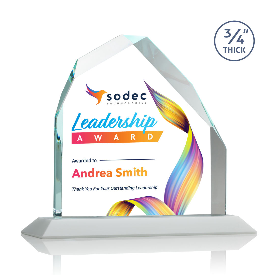 Austere Peak VividPrint™ Award - White 2