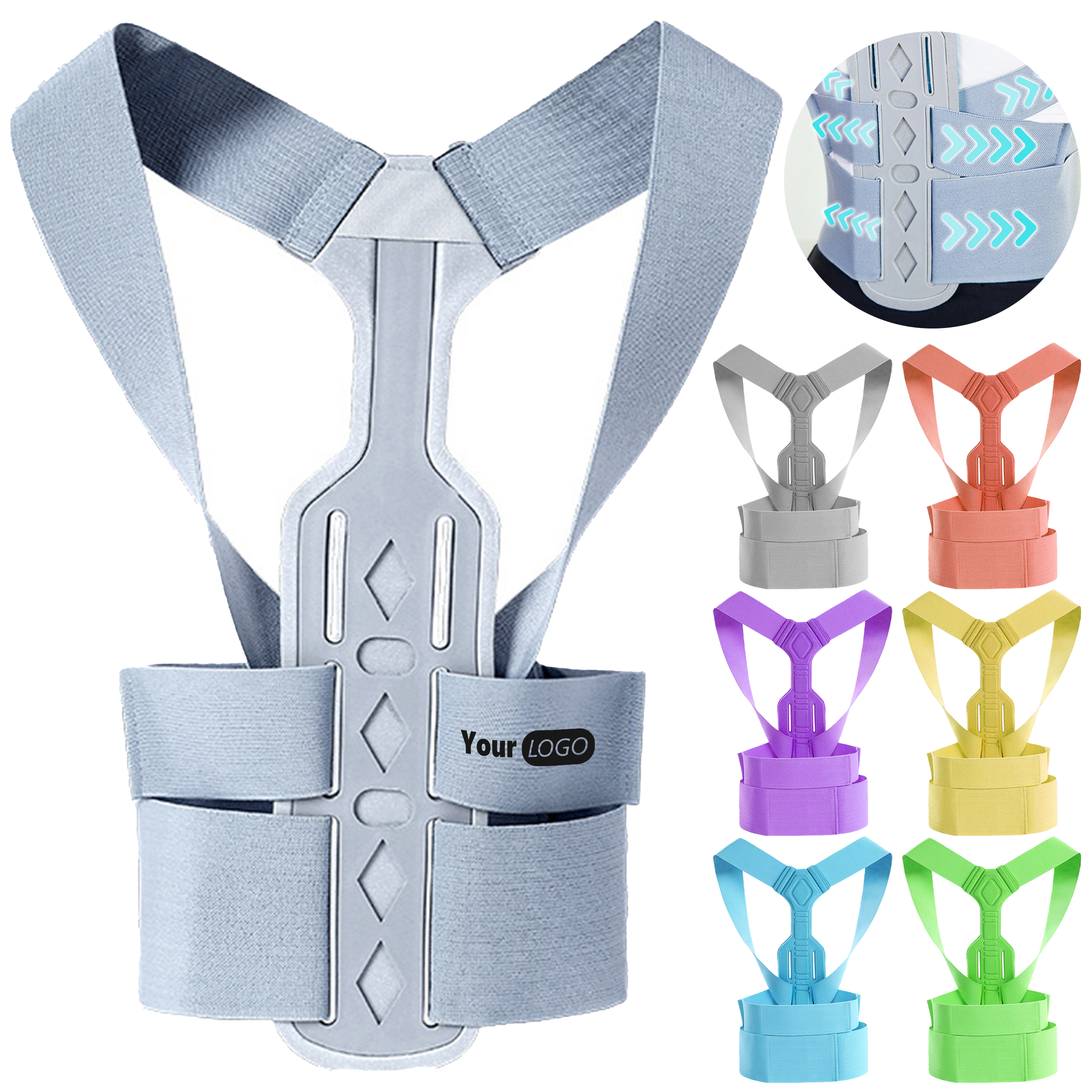 Spandex Hunchback Shaping Correction Strap 4