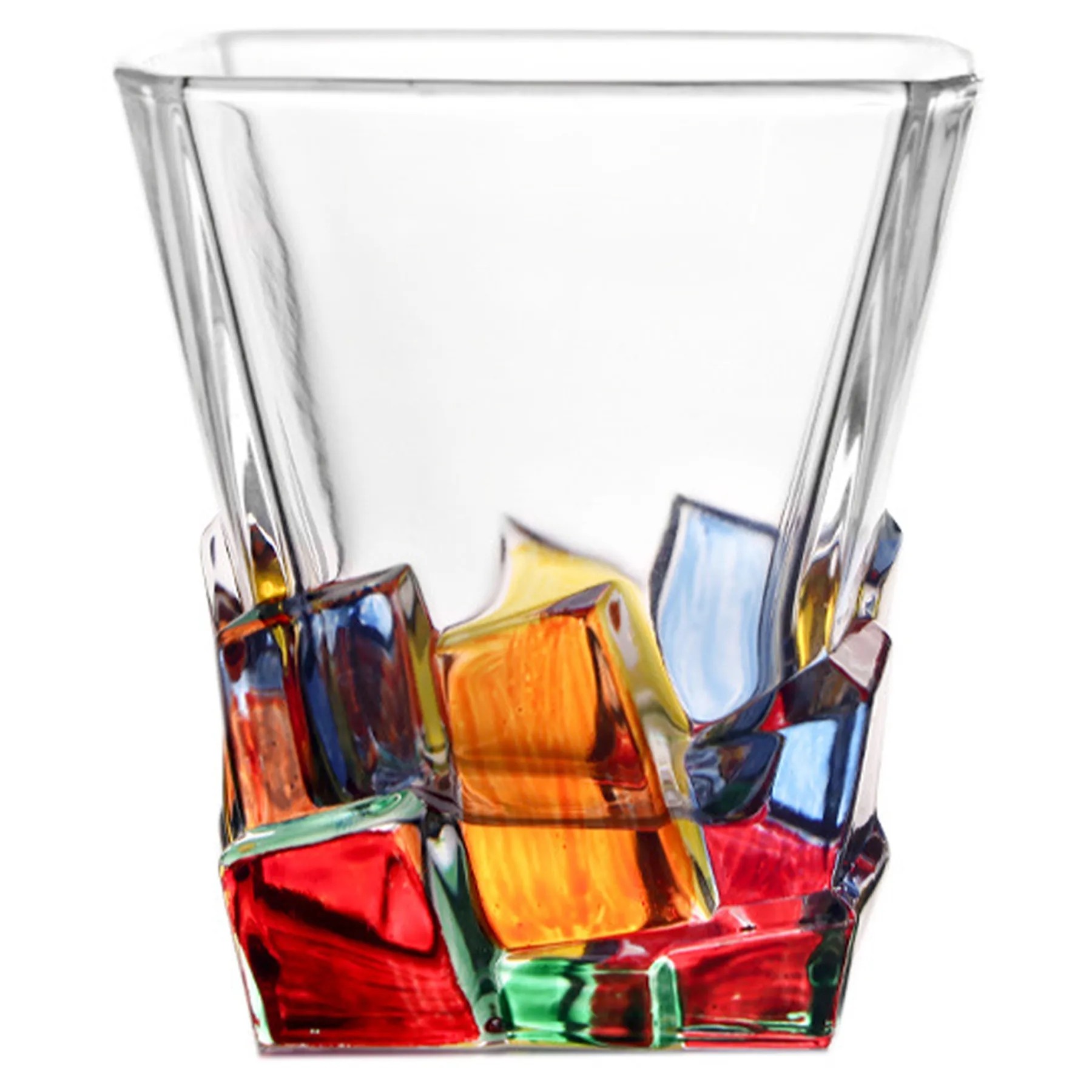 10Oz Hand Painted Venetian Glasses 2