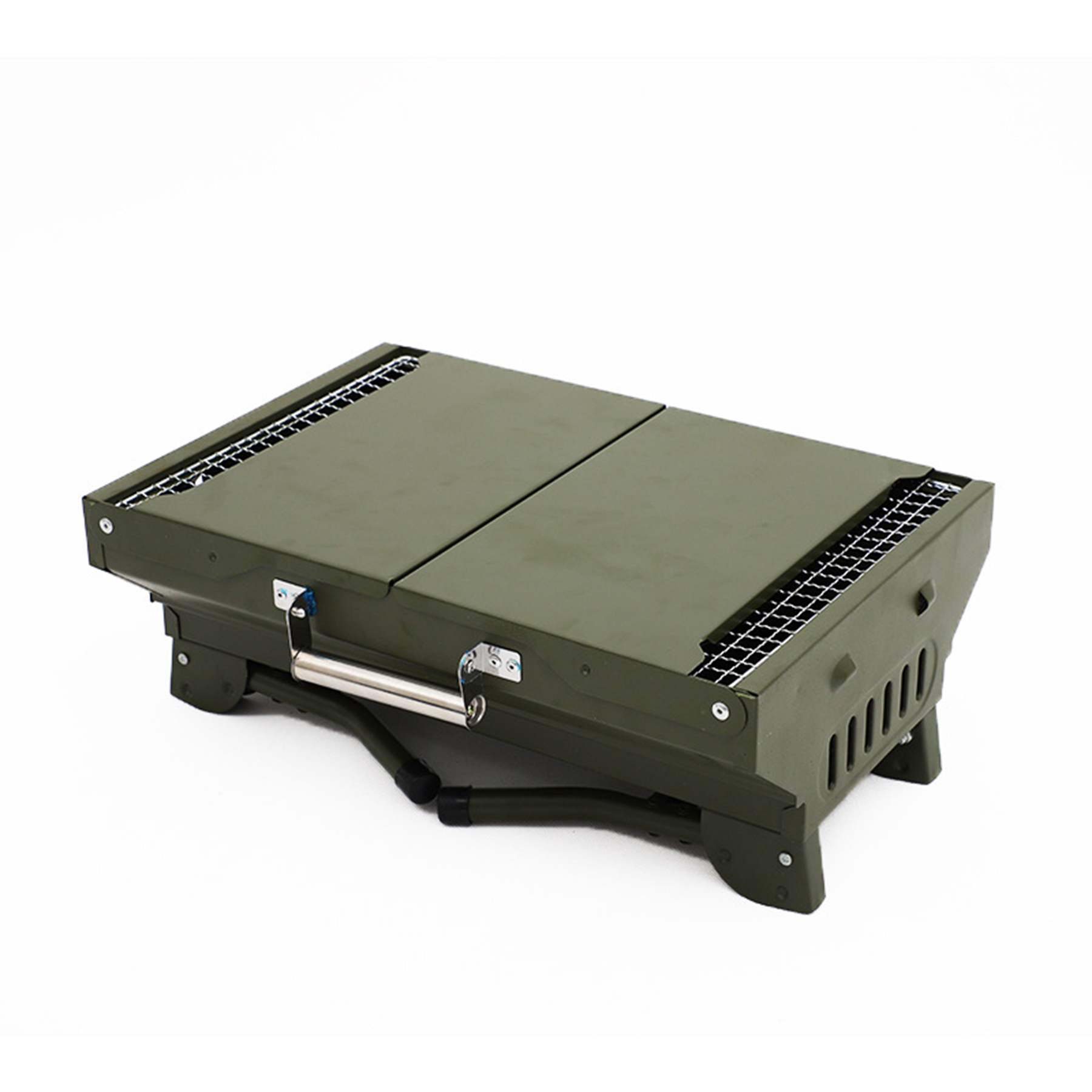 Portable Camping Charcoal Barbecue Grill 3