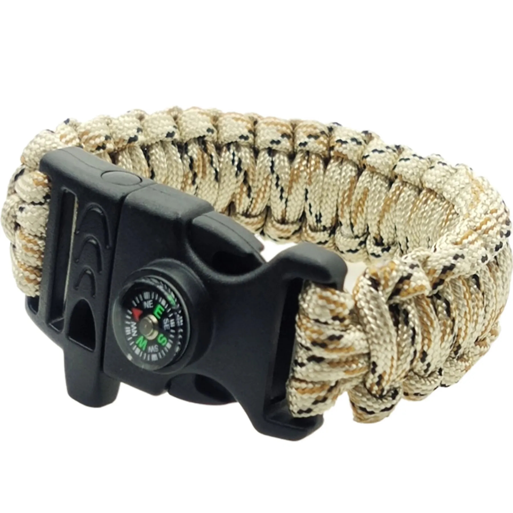Polyester Umbrella Rope Compass Bracelet 9