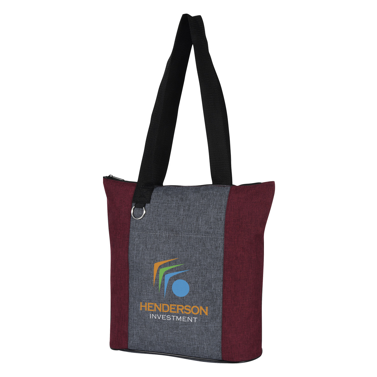 HEATHERED FUN TOTE BAG 5