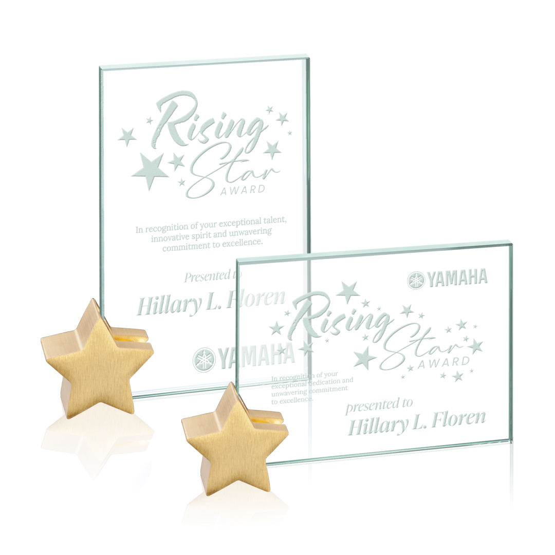 Bermuda Award - Jade/Gold Star