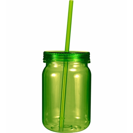 24 oz. Plastic Mason Jar 7