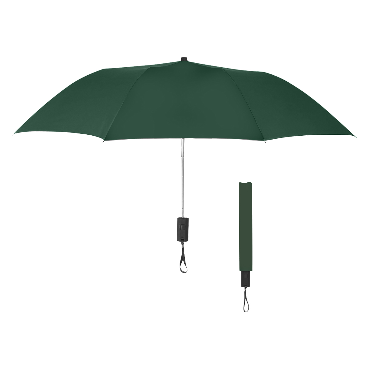 44" Arc Automatic Open Telescopic Folding Umbrella 12