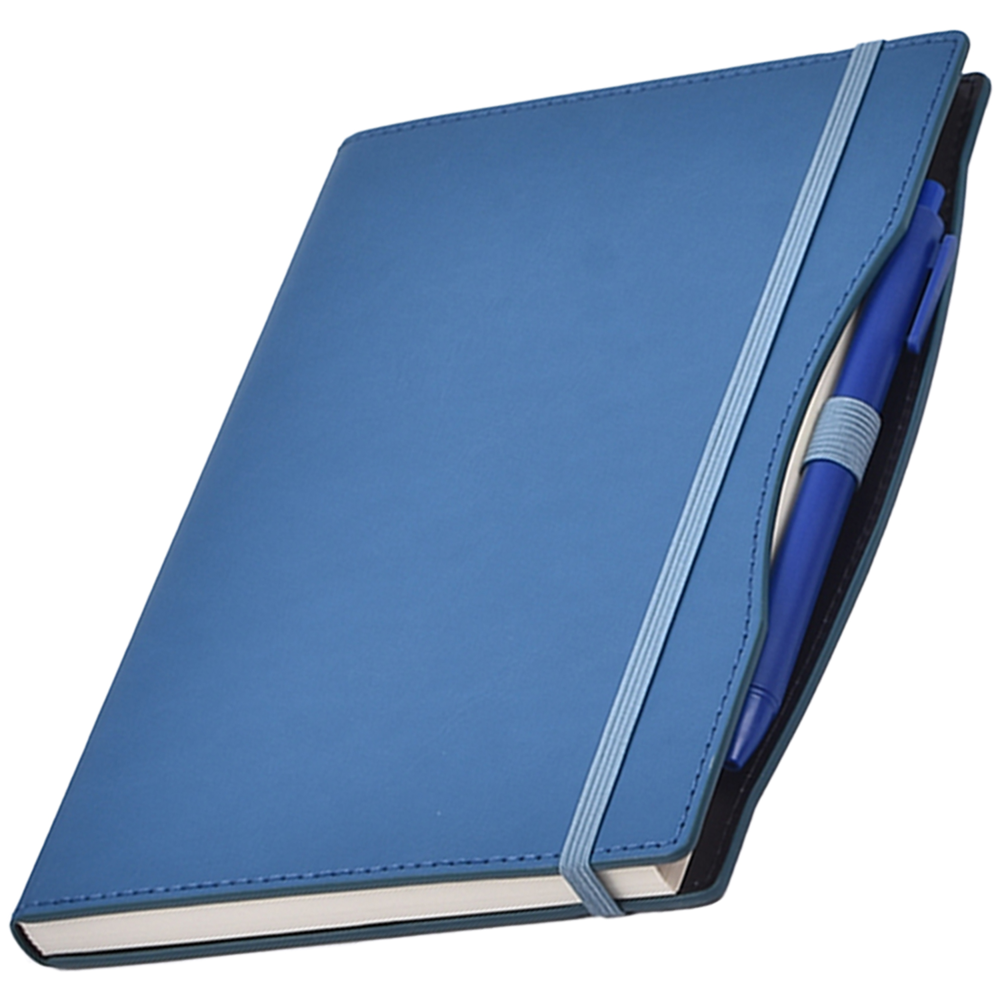 TiTUS® Executive Companion A5 Notebook with Pen & Elastic Band Closure