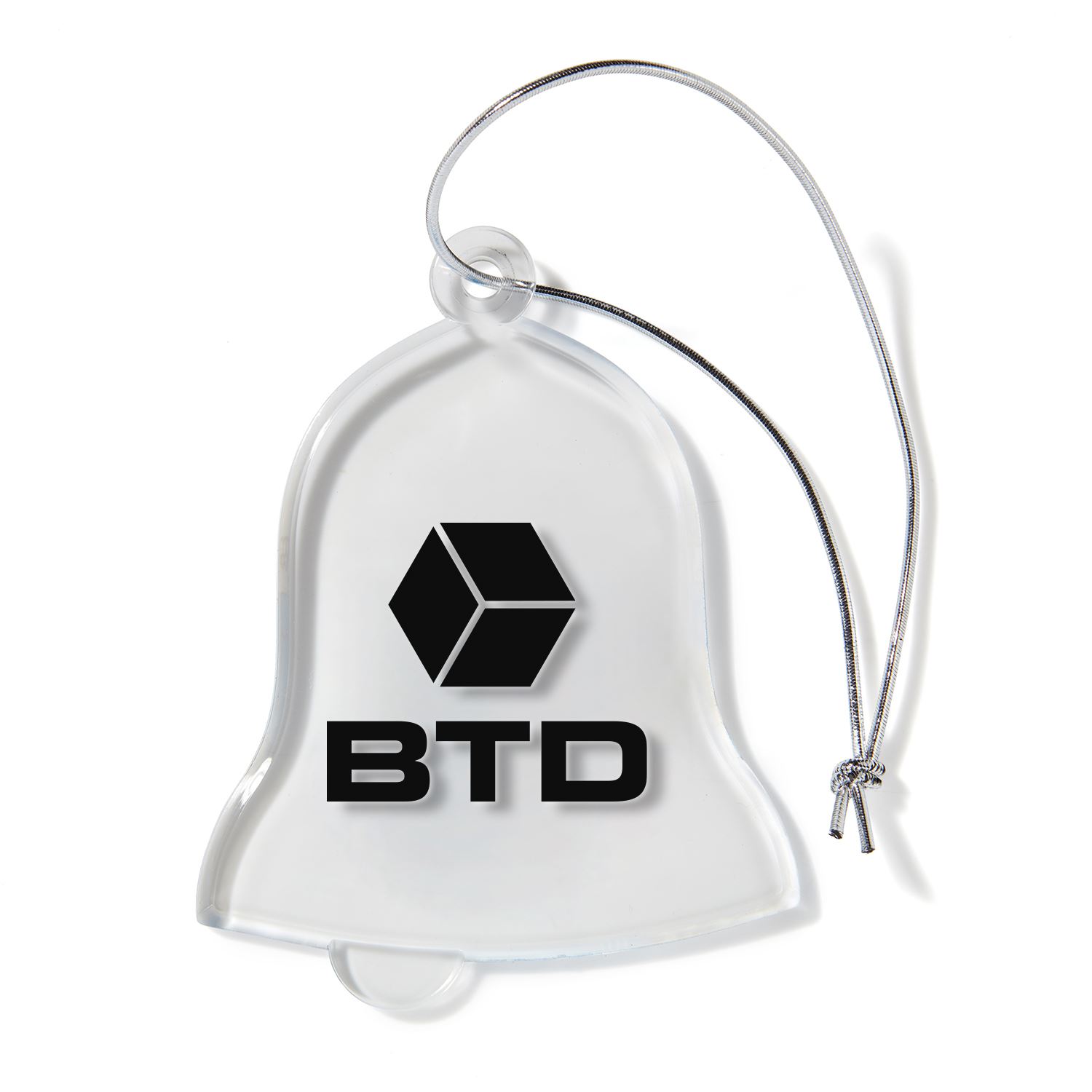 Bell Shaped USA Made Acrylic Ornament 4