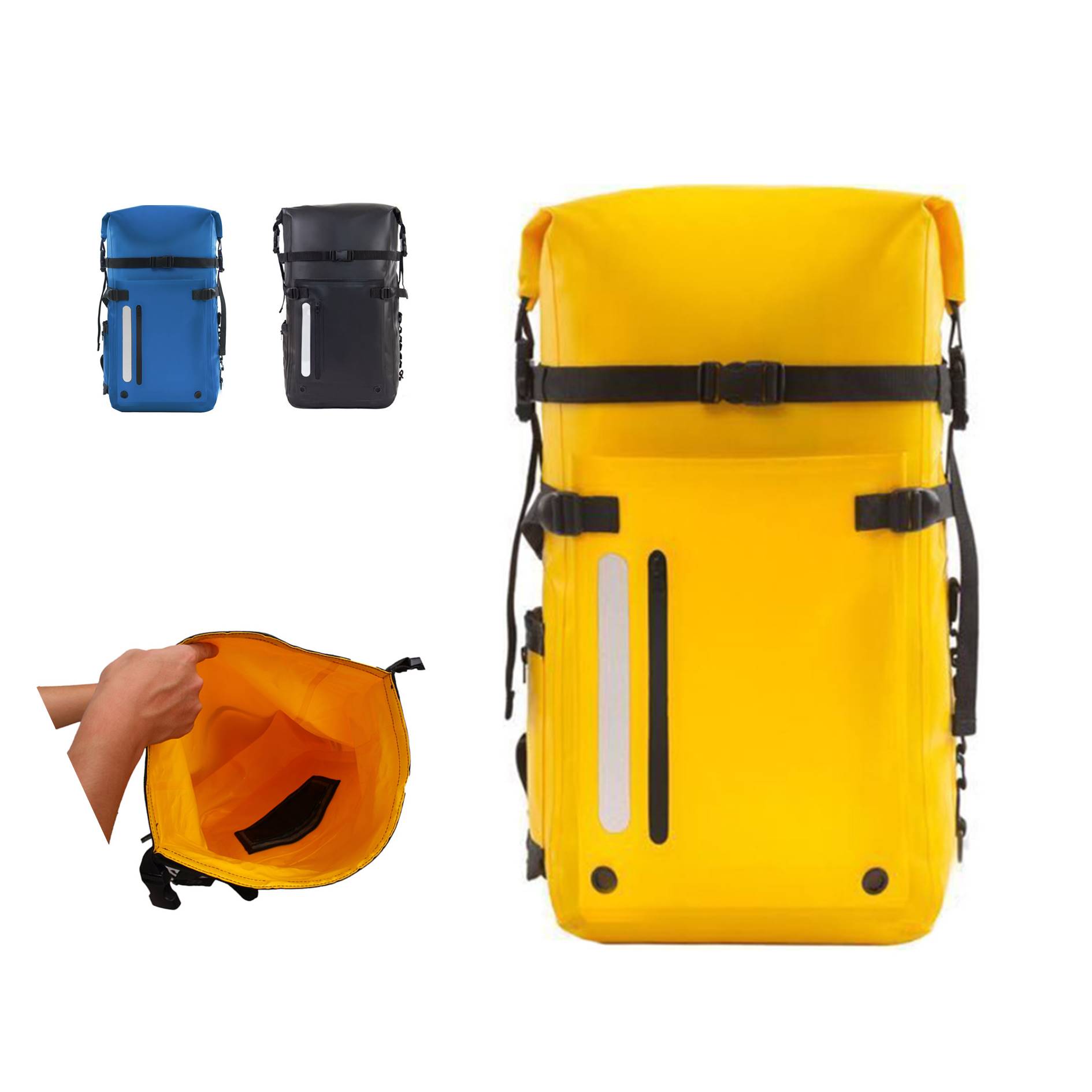 Diving Equipment Wet And Dry Separation Backpack 4