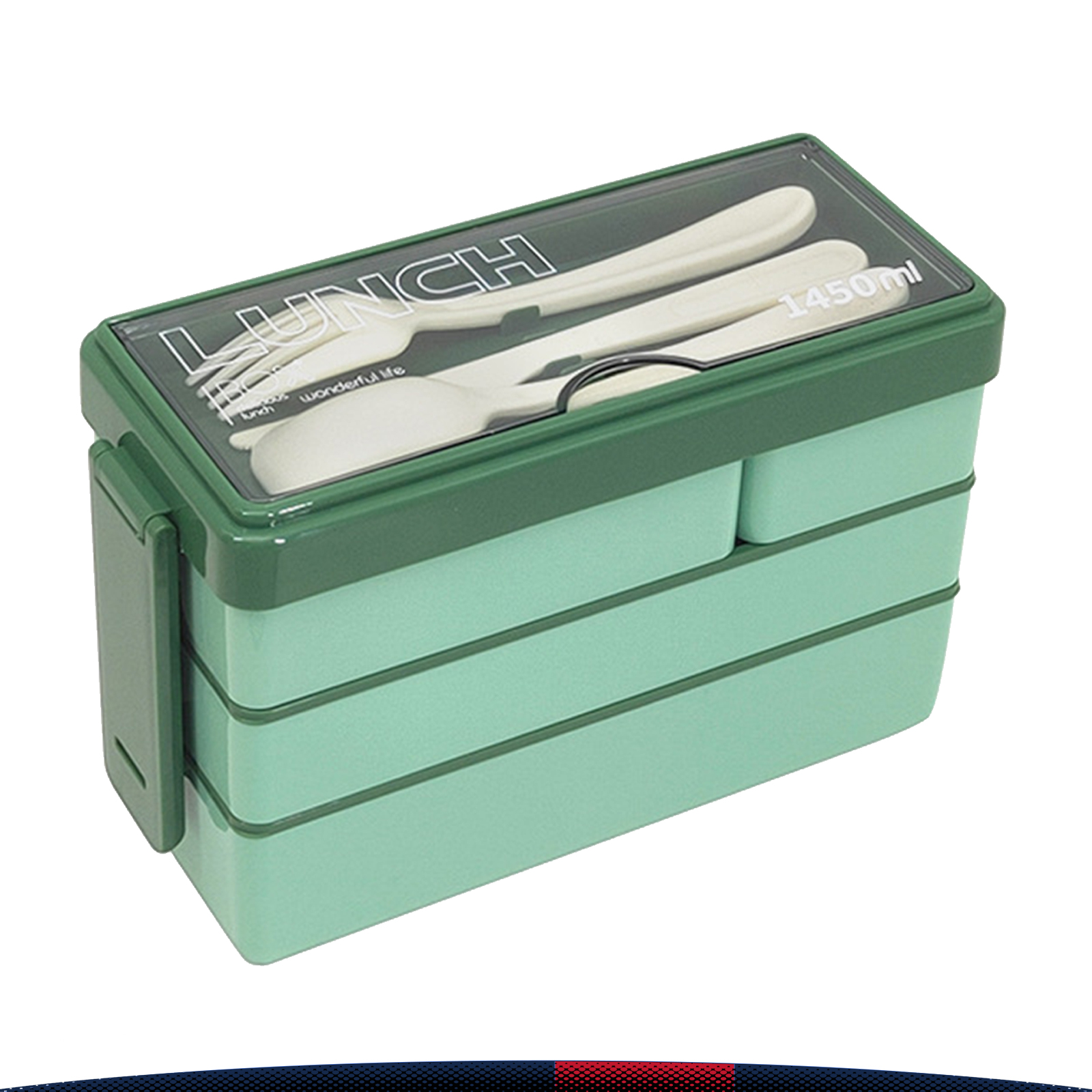 Three-Layer Lunch Box 2