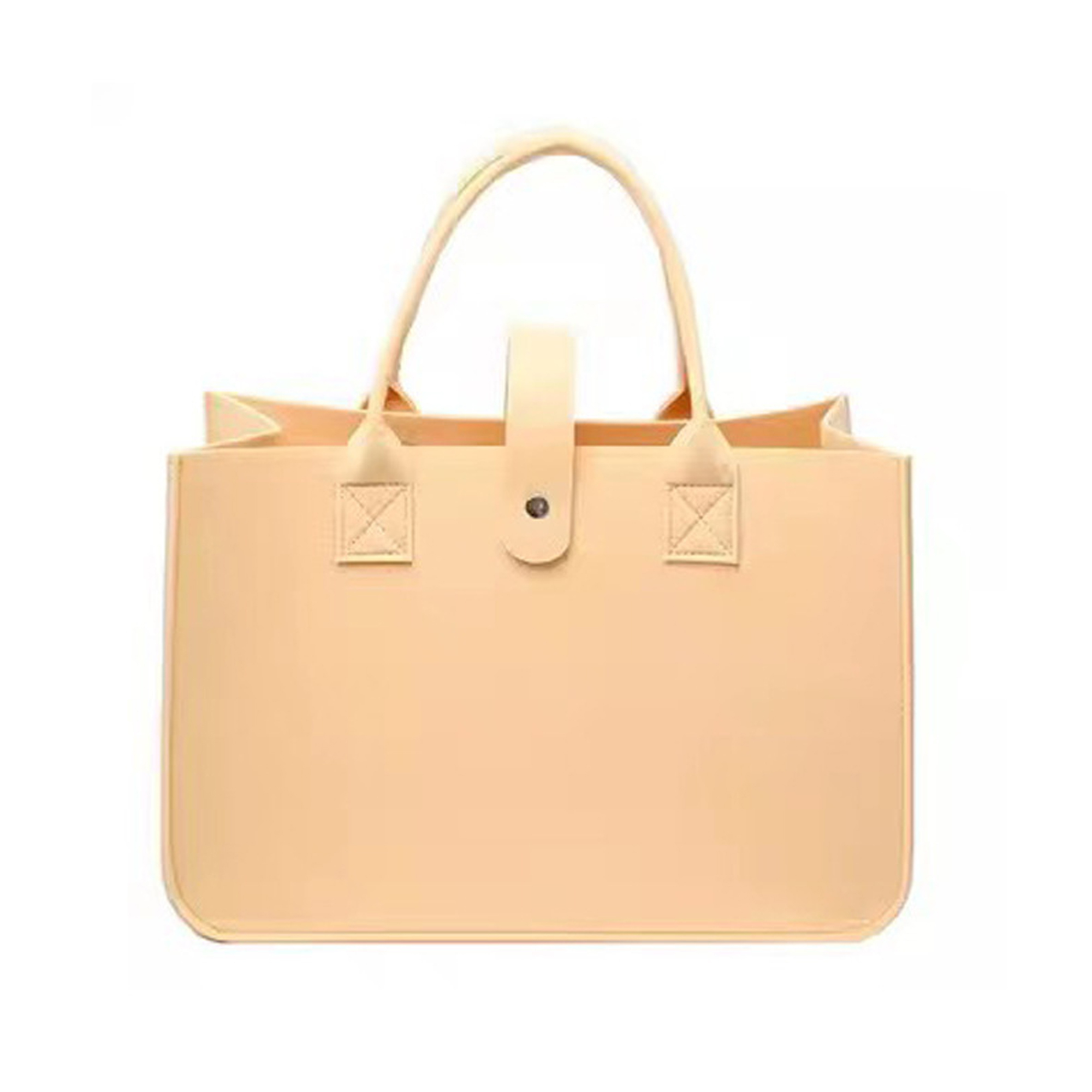 Custom Reusable Durable Large Felt Tote Shopping Bag 7