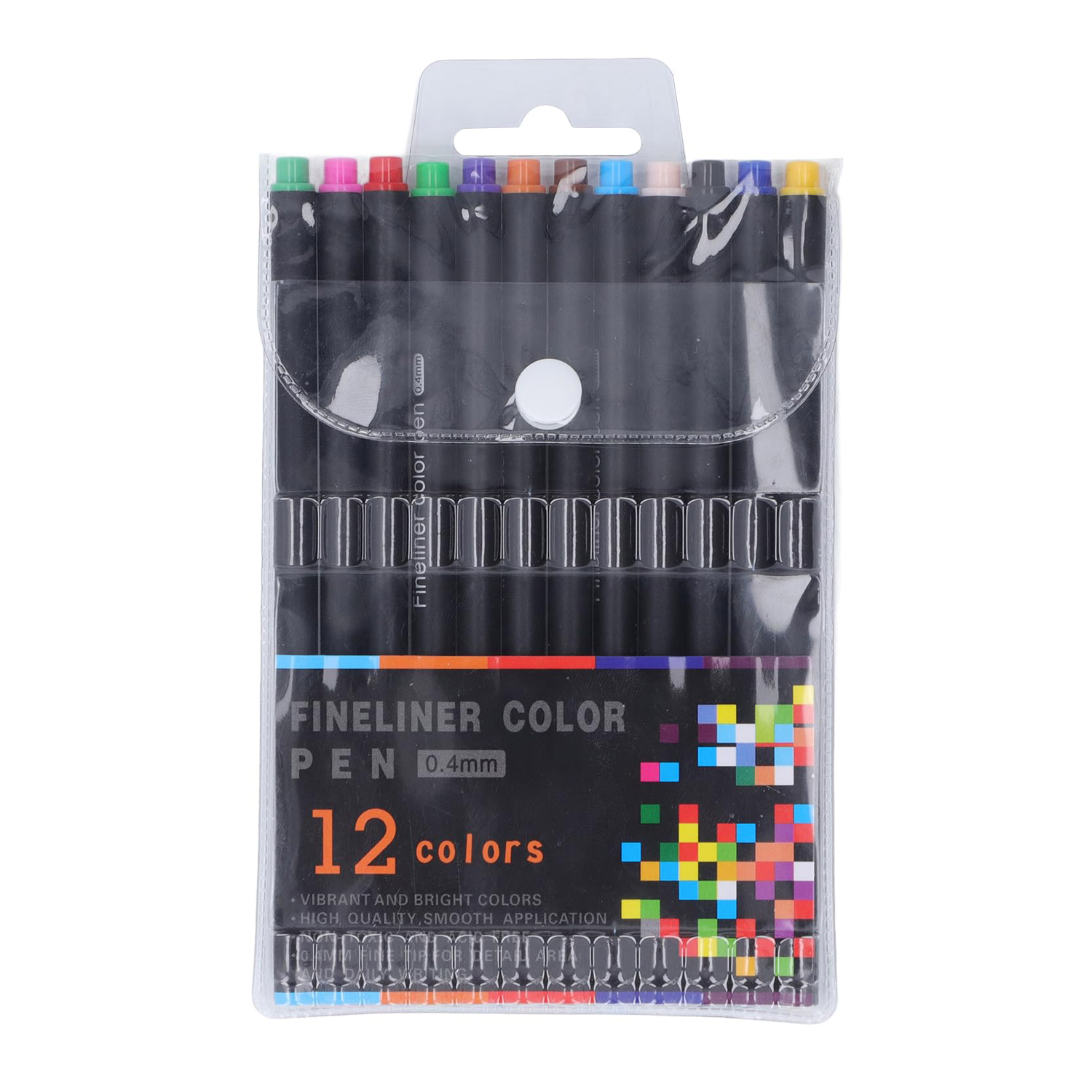12-Color Fineliner Drawing Pen Set 3