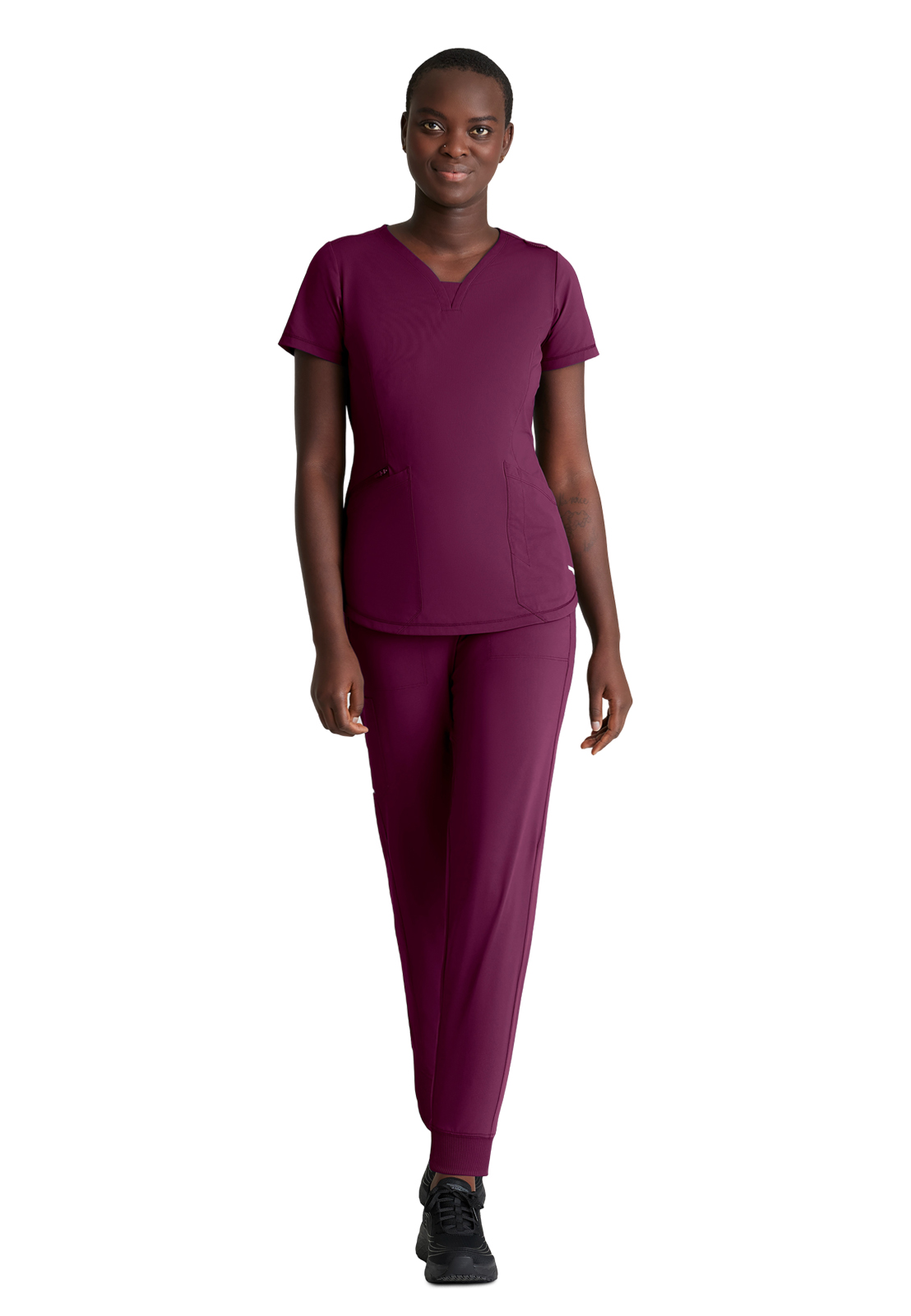 Skechers Slip-Ins - Women's Three-Pocket V-Neck Serene Scrub Top 10