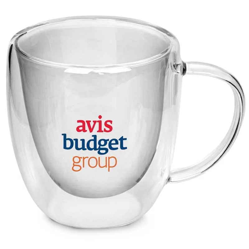 Double Wall Glass Mug 8.5 oz. 4