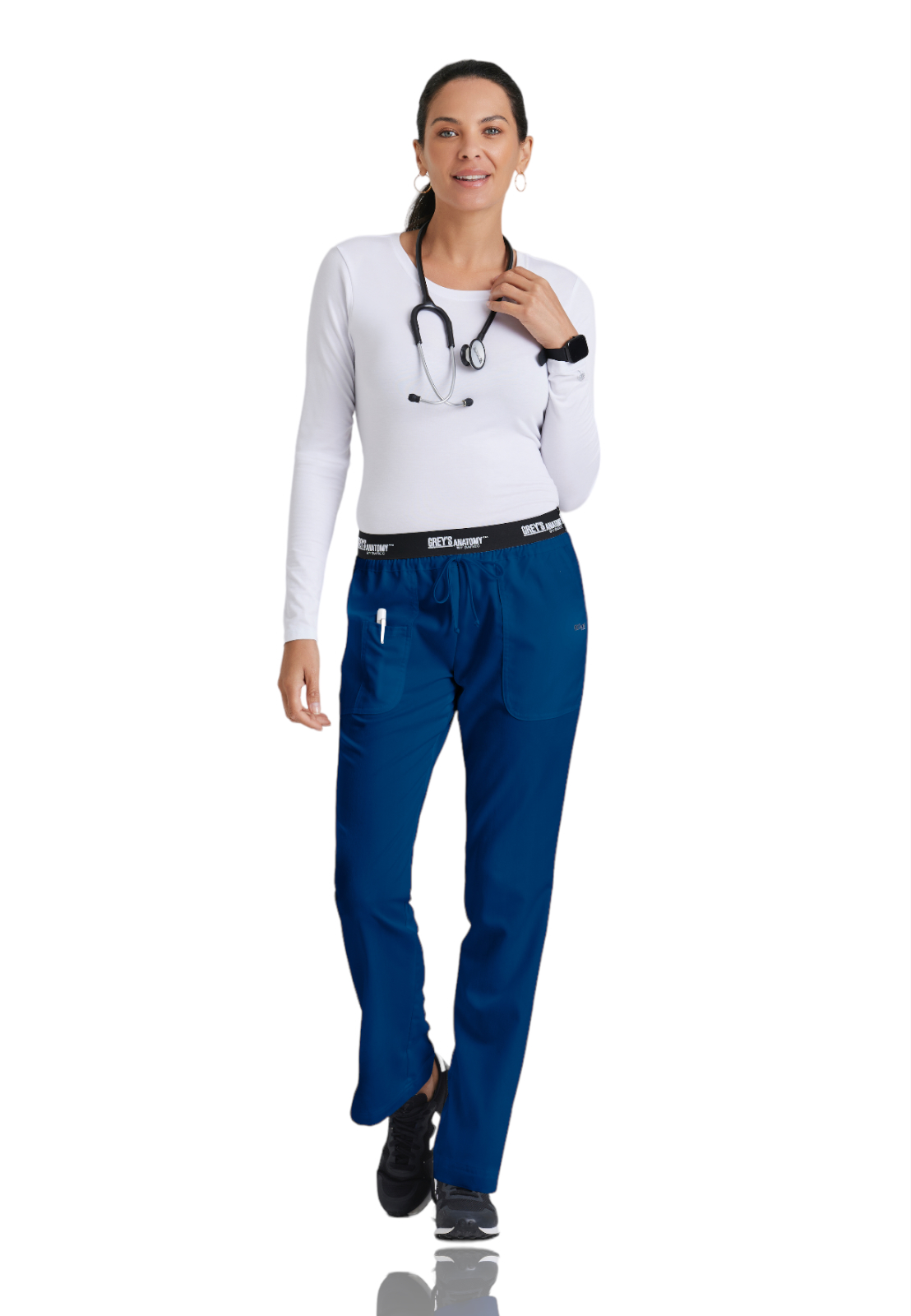 Grey's Anatomy Classic - Women's Three-Pocket Flared Leg Aubrey Scrub Pant 2
