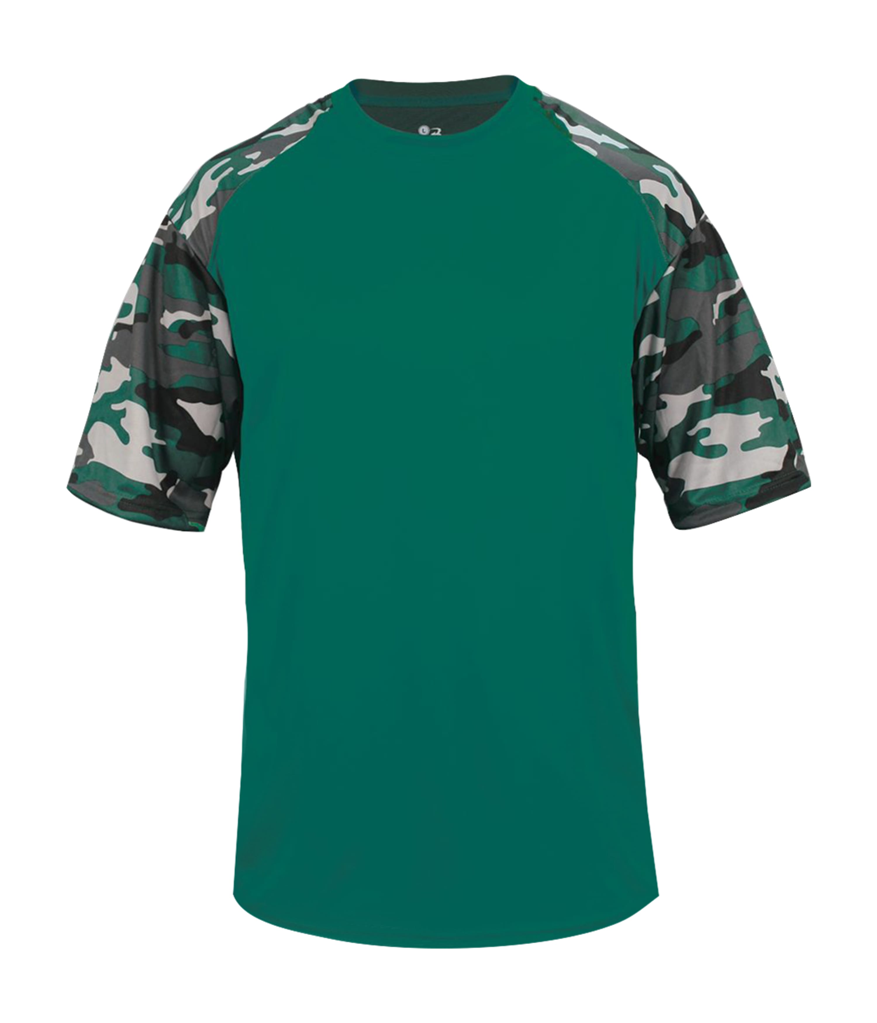 YOUTH CAMO SPORT TEE 17