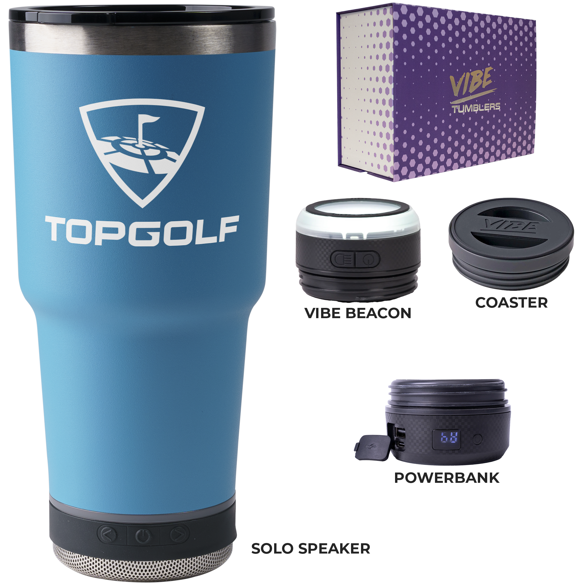 Go Caddy Vibe 28oz Tumbler Kit 15