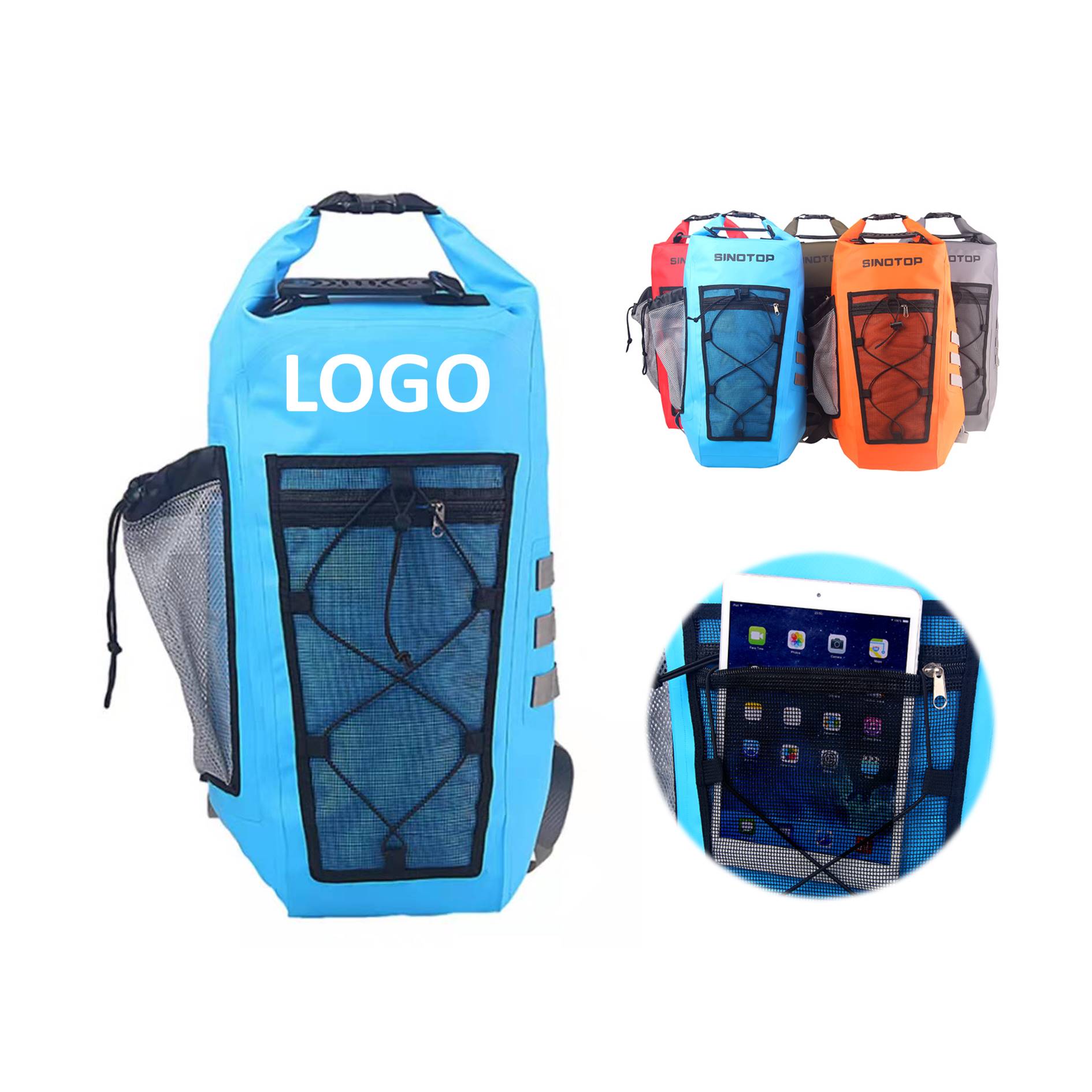 30L Waterproof Hiking Storage Backpack 1