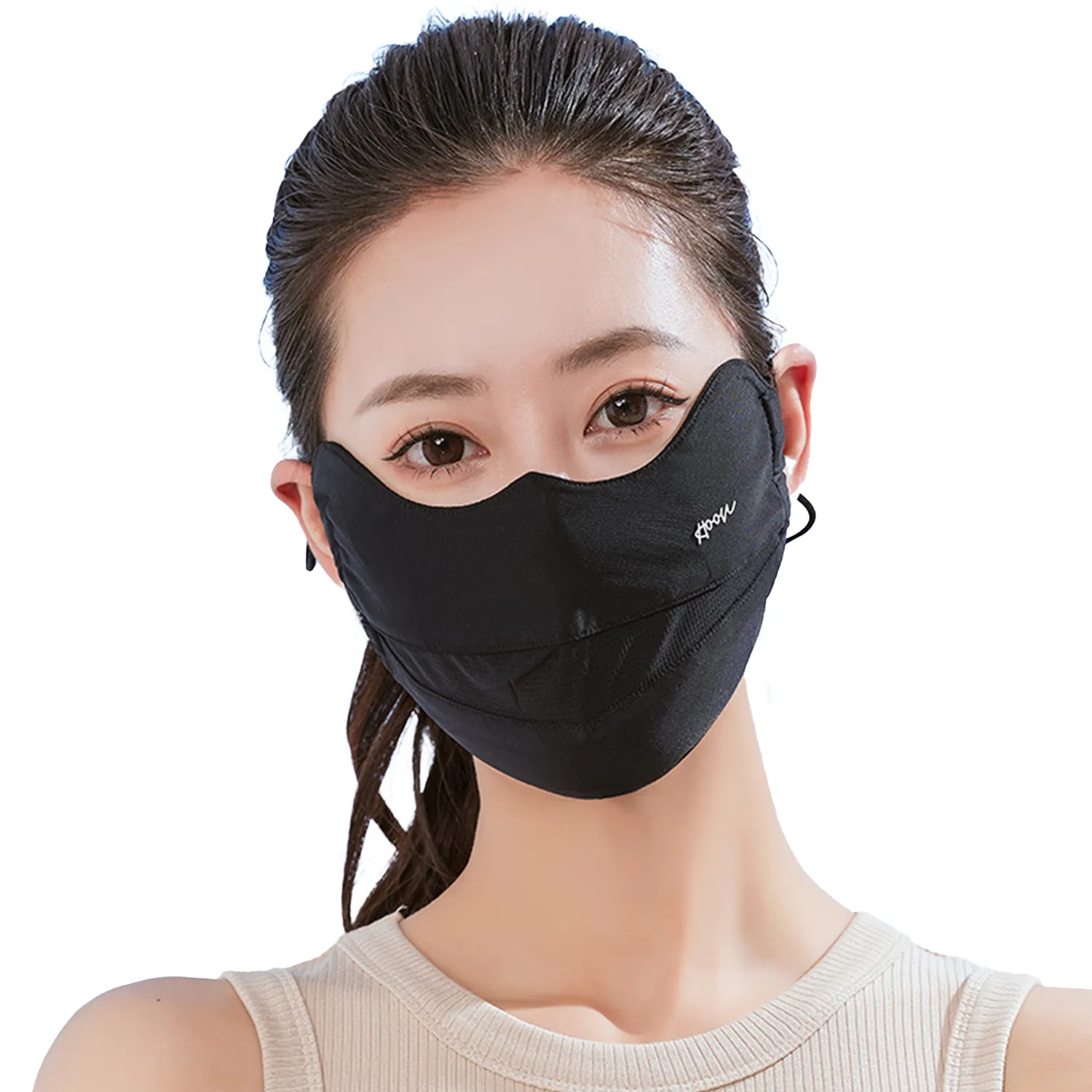 Ice Silk Breathable Sunscreen Mask 2