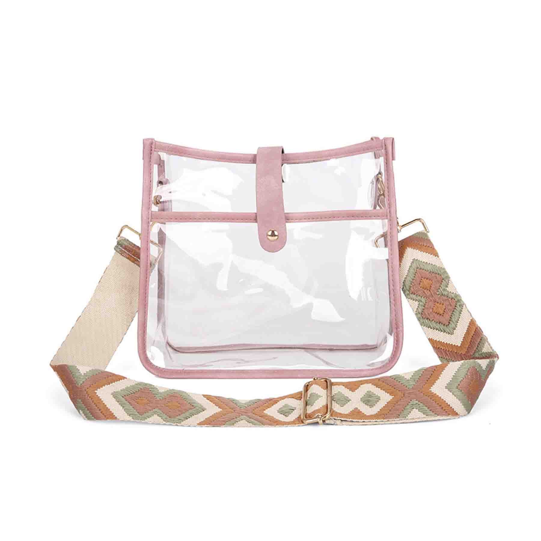Candy Colored Transparent Bag Small Square Bag 6